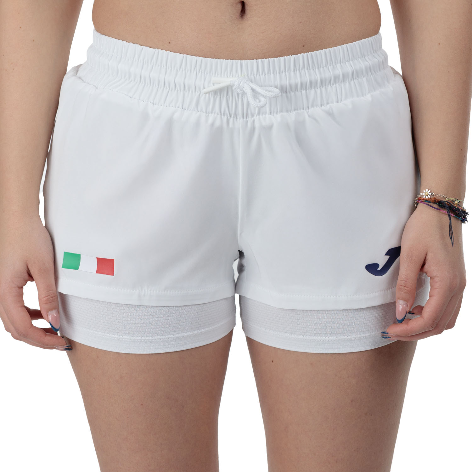 Joma FITP Logo 2in Shorts - White