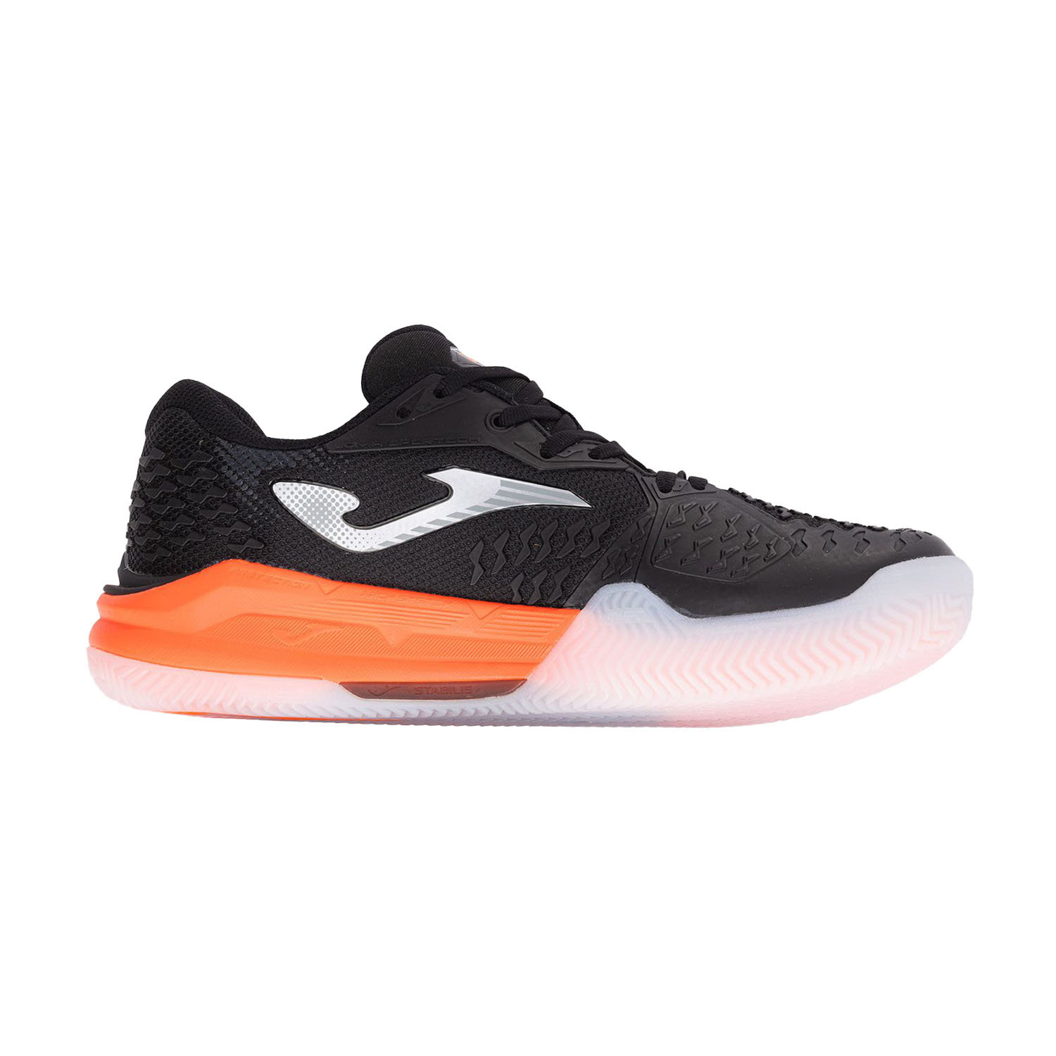 Joma Ace Clay Men's Tennis Shoes - Black/Orange