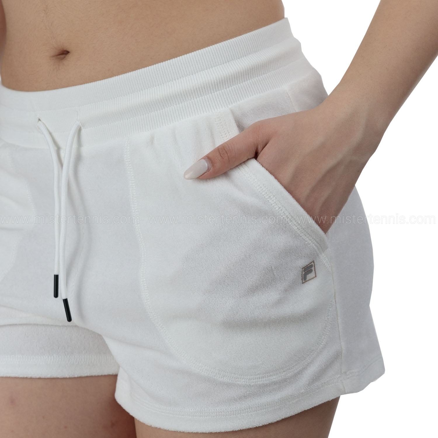 Fila Rixa 2.5in Shorts - White Alyssum