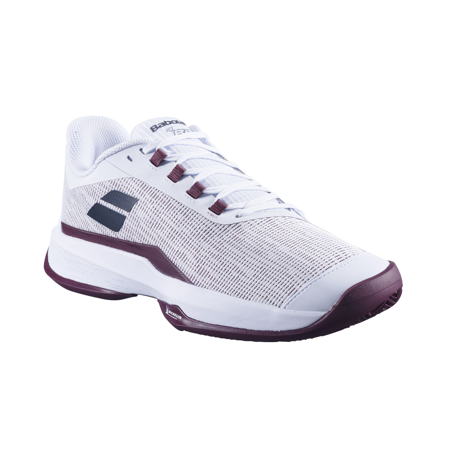Babolat Jet Tere 2 Clay - White/Port Royale
