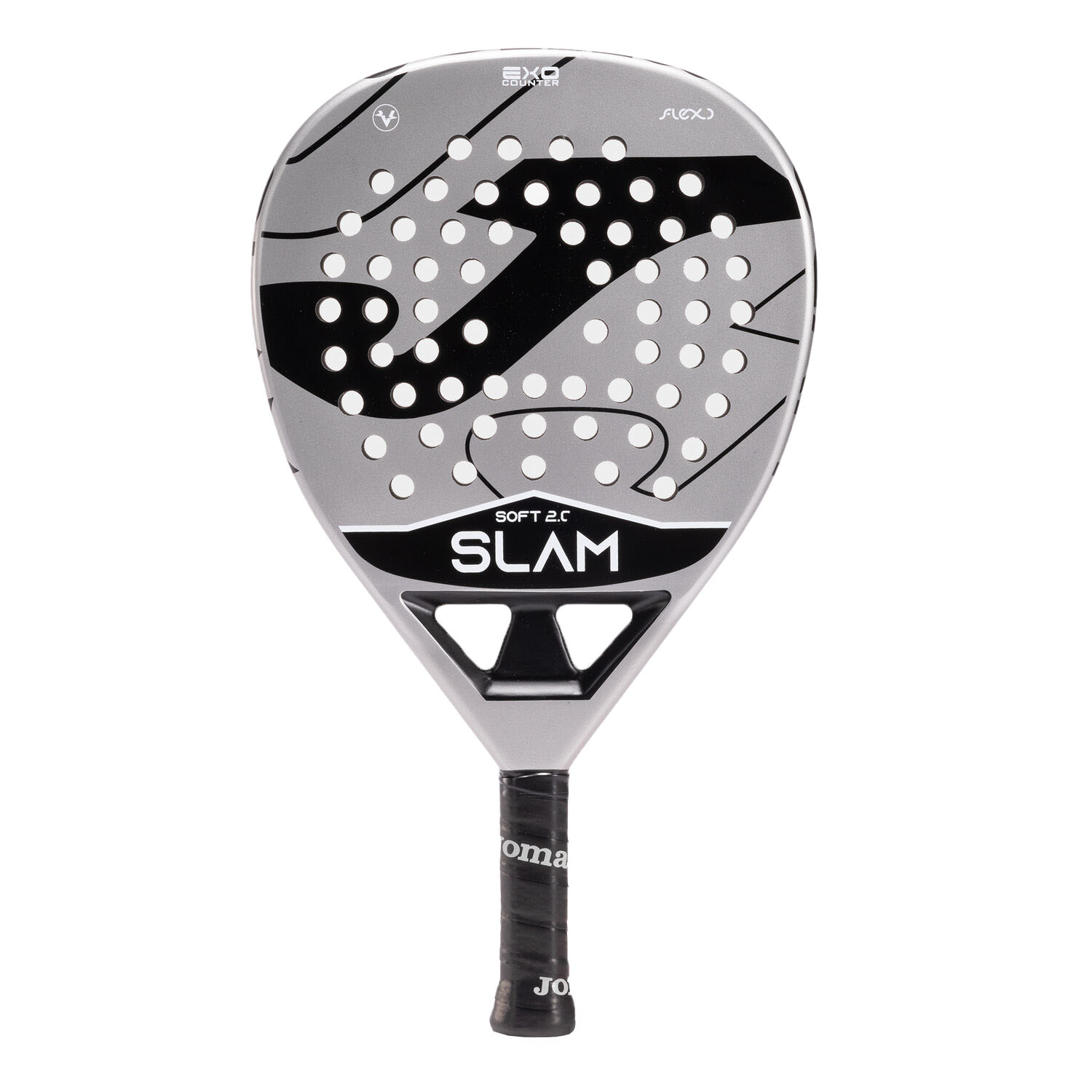 Joma Slam Soft 2.0 Padel - Grey/Black