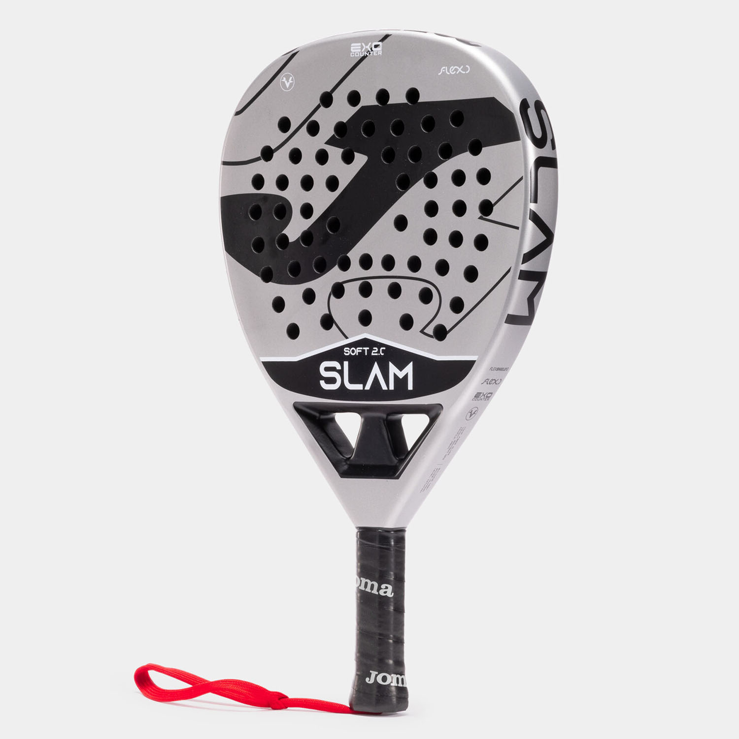 Joma Slam Soft 2.0 Padel - Grey/Black