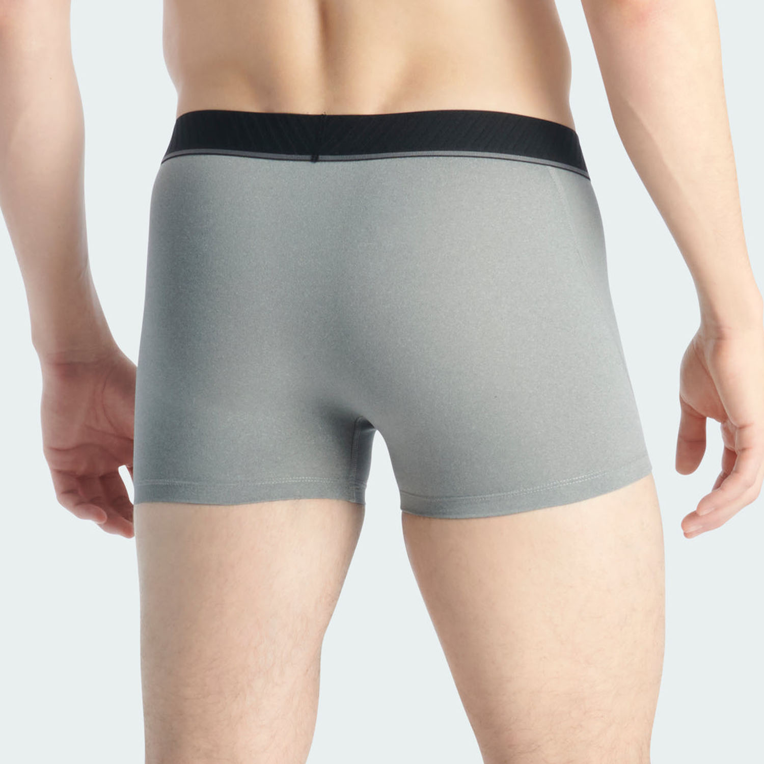 adidas Active Micro Flex x 3 Boxer - Black/Heather Grey/Black Sand