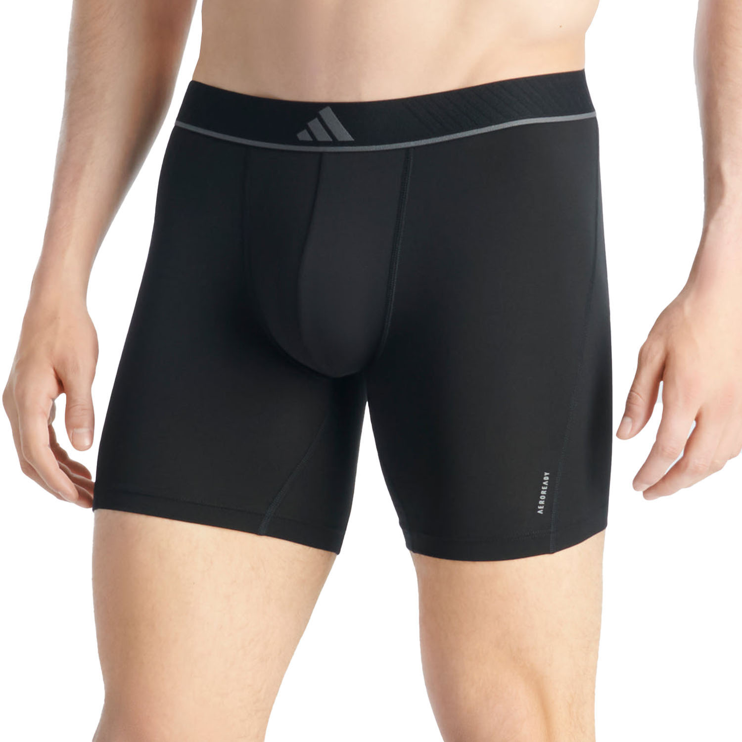 adidas Active Micro Flex Long x 3 Boxer - Black