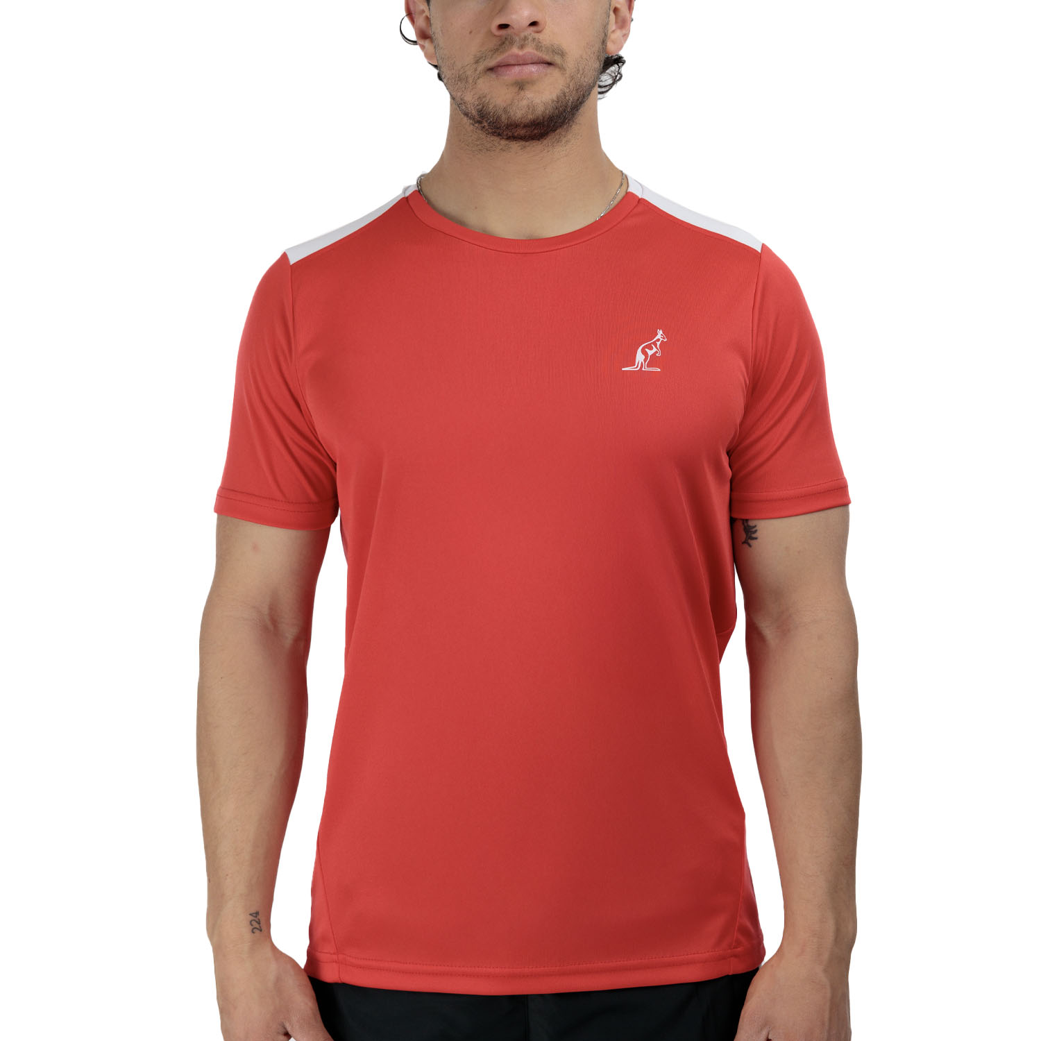 Australian Ace Energy T-Shirt - Rosso Vivo