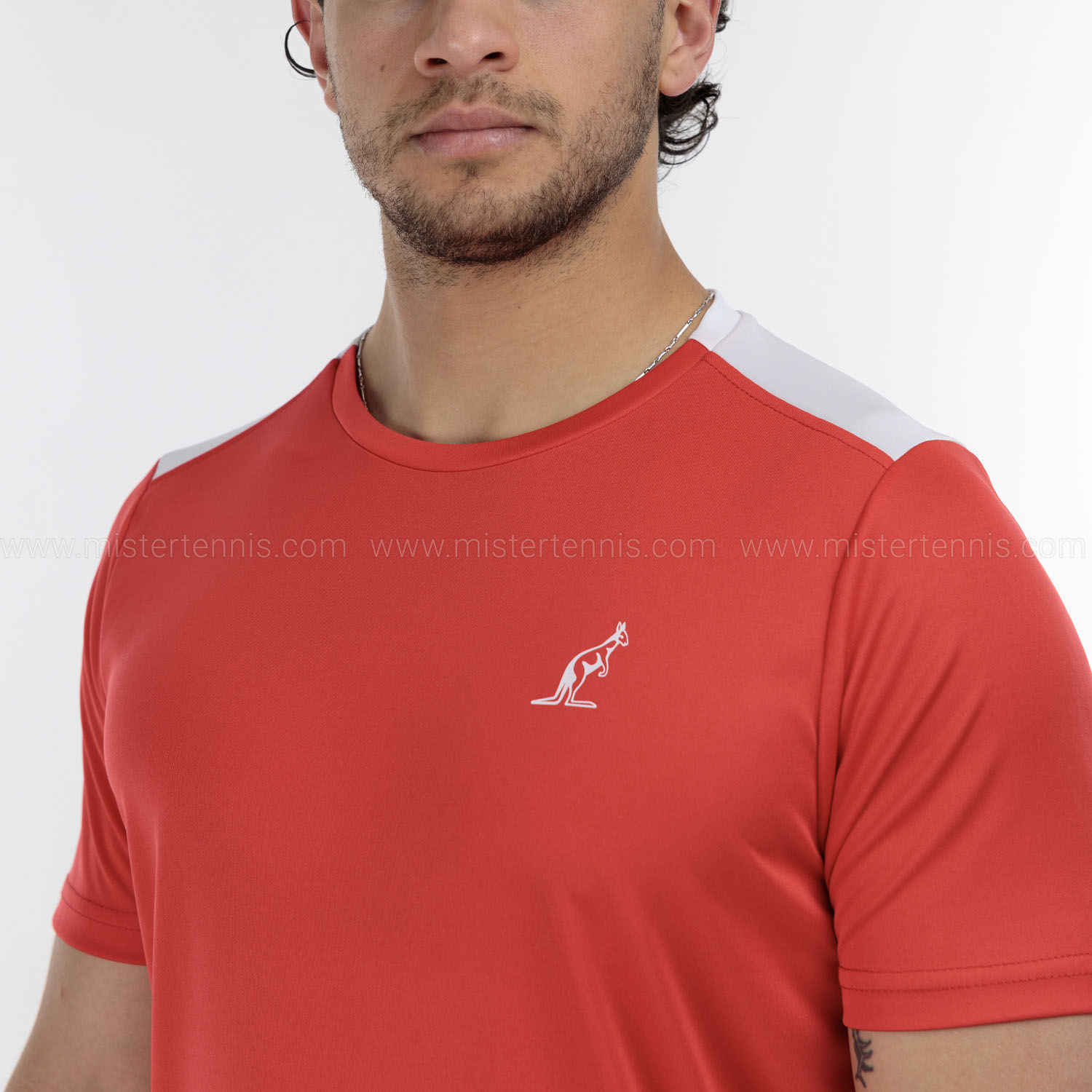 Australian Ace Energy T-Shirt - Rosso Vivo