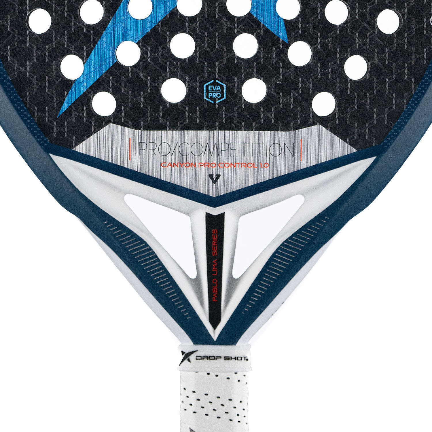 Drop Shot Canyon Pro Control 1.0 Padel - Black/Blue