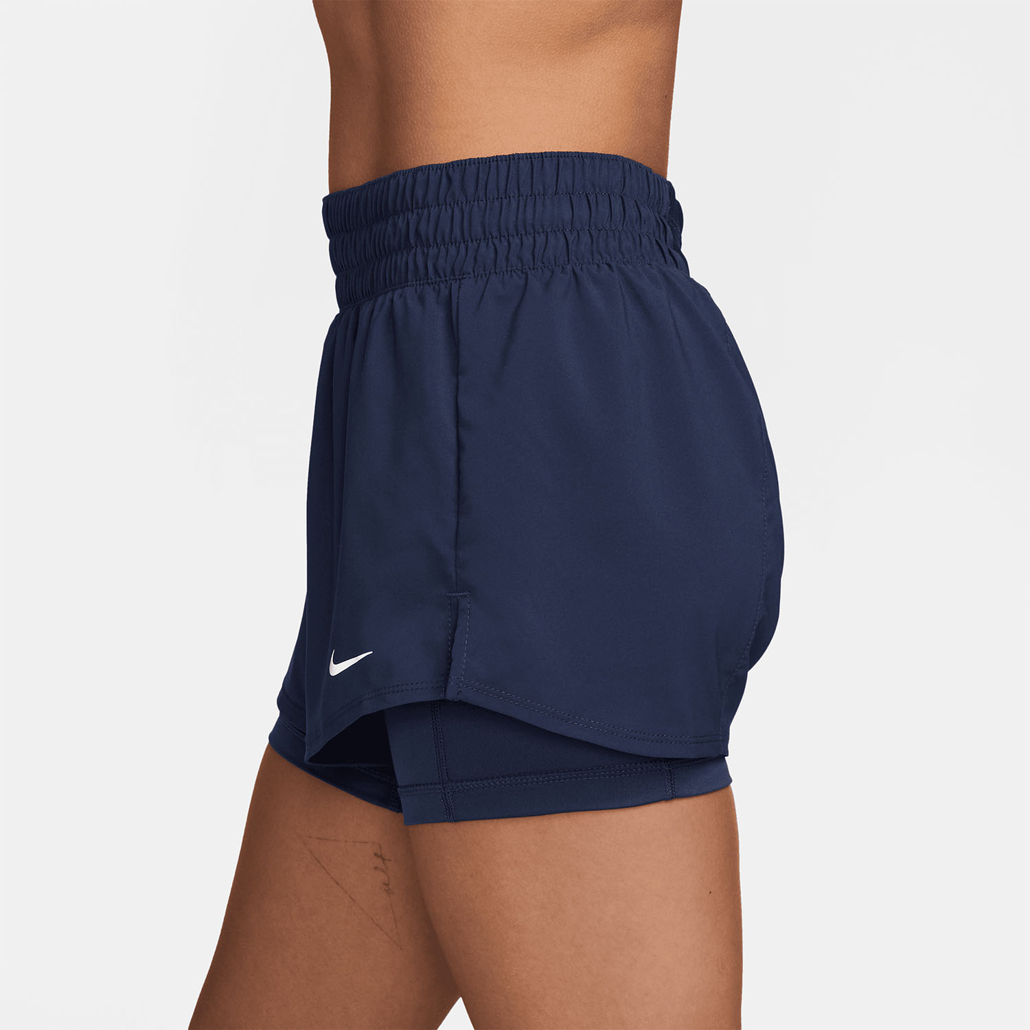 Nike One 2 in 1 3in Women's Padel Shorts Midnight Navy
