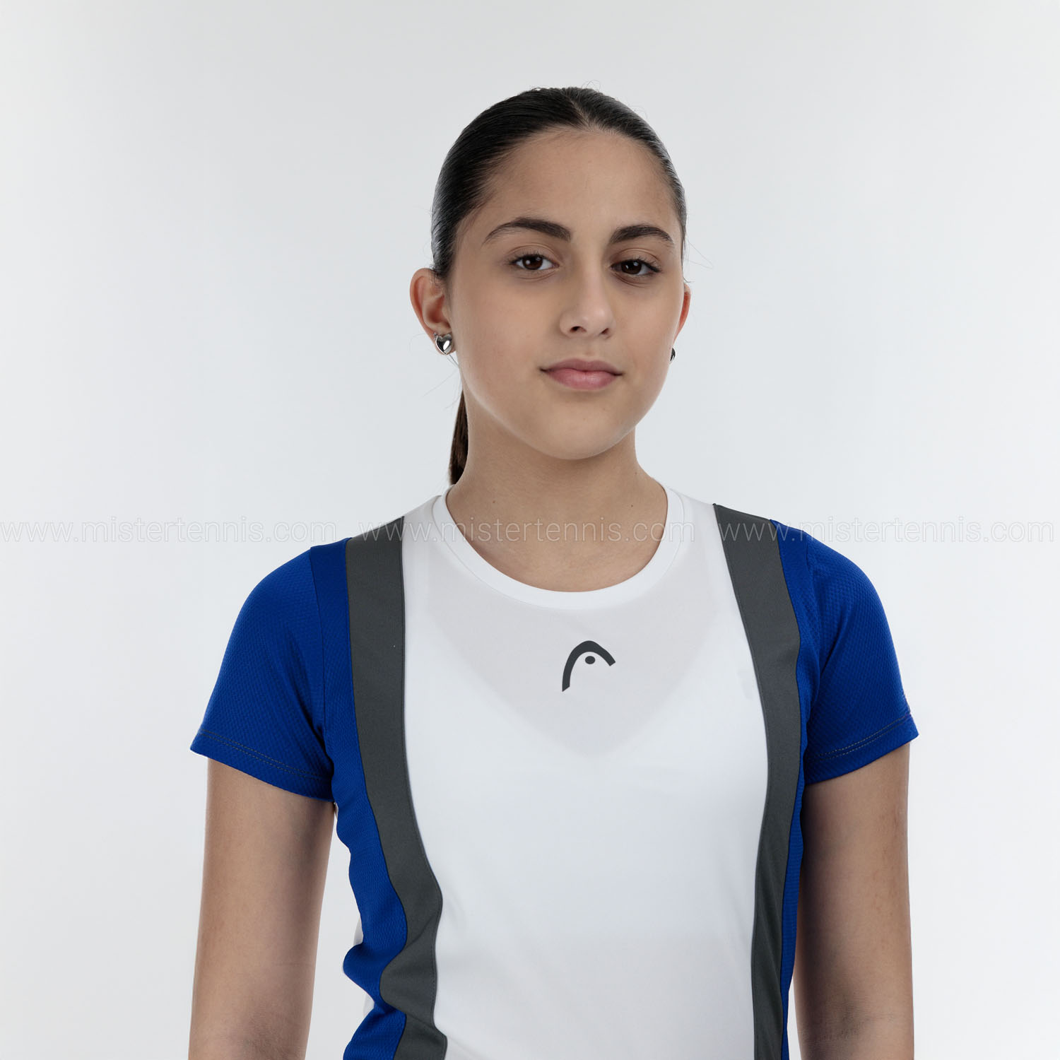 HEAD Club Tech Camiseta Niña - Royal/White