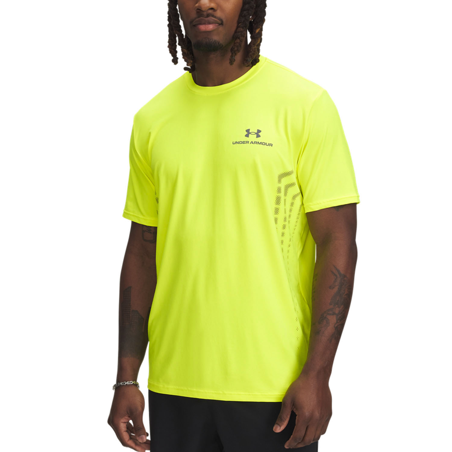 Under Armour Vanish Energy Camiseta - High Vis Yellow/Castlerock