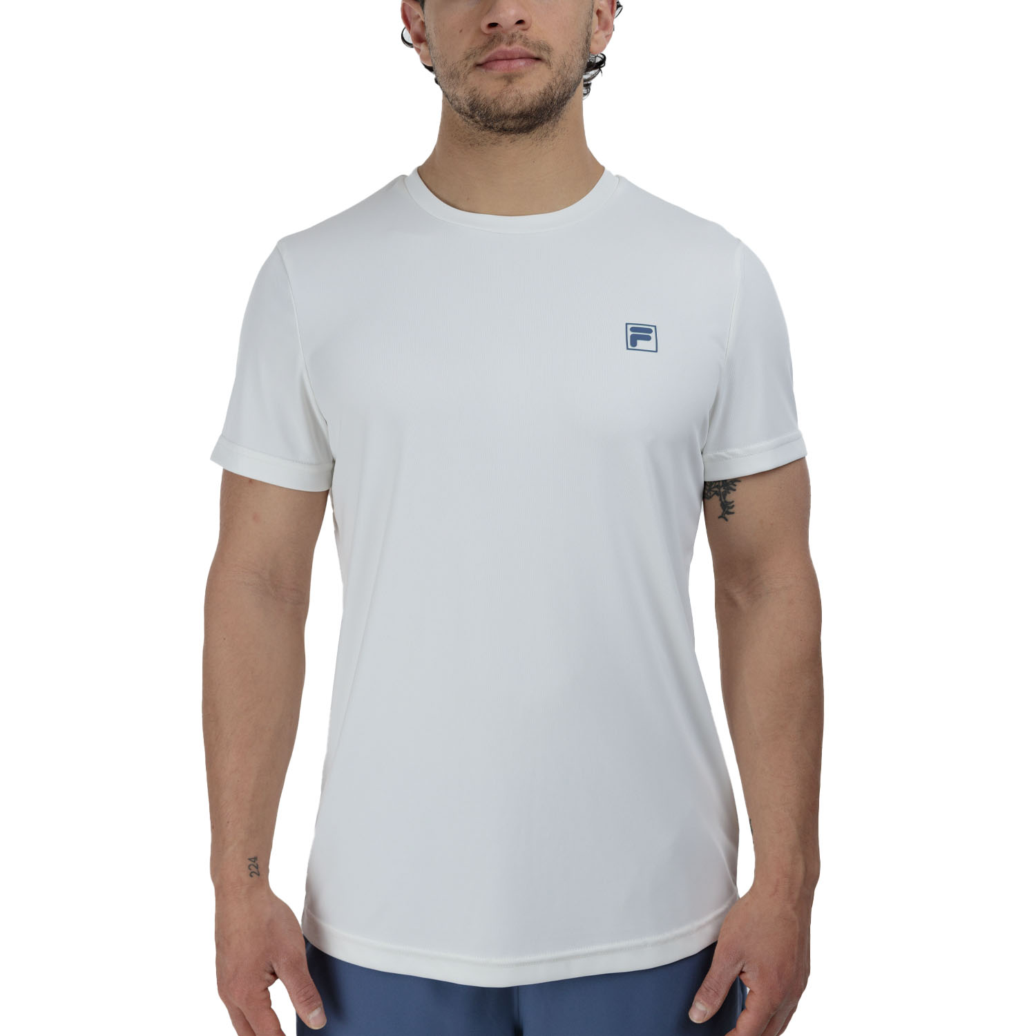 Fila Arvid Camiseta - White Alyssum
