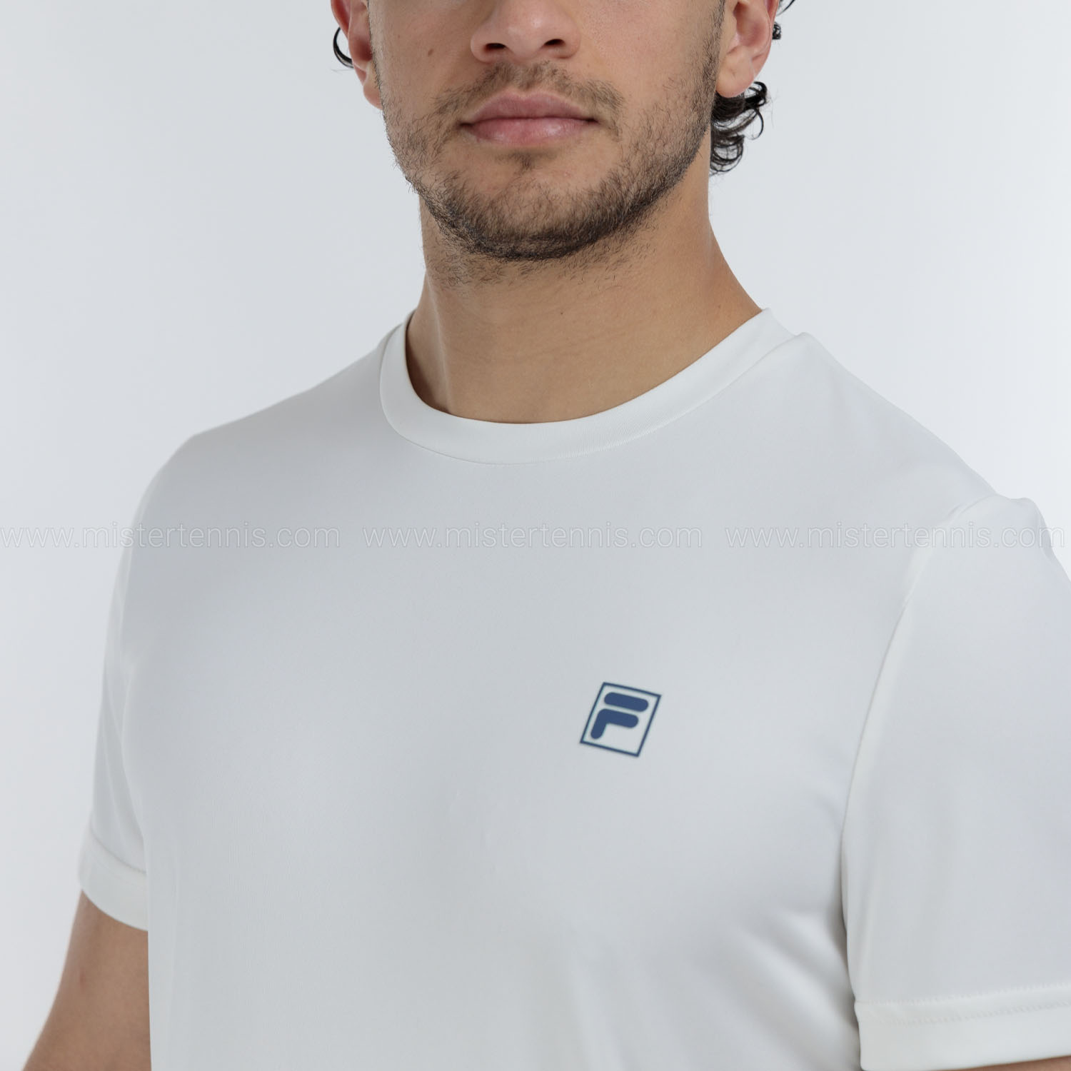 Fila Arvid Camiseta - White Alyssum