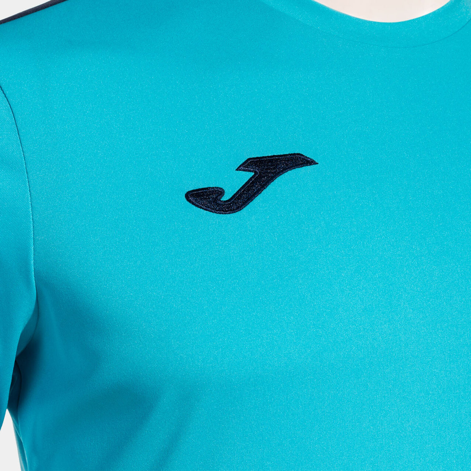 Joma Olimpiada Camiseta Niños - Fluor Turquoise/Navy
