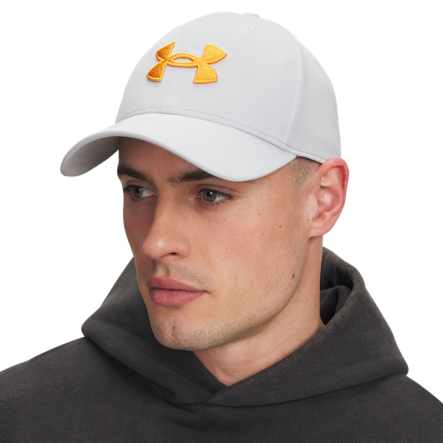 Under Armour Blitzing Gorra - Halo Grays/Squad Orange