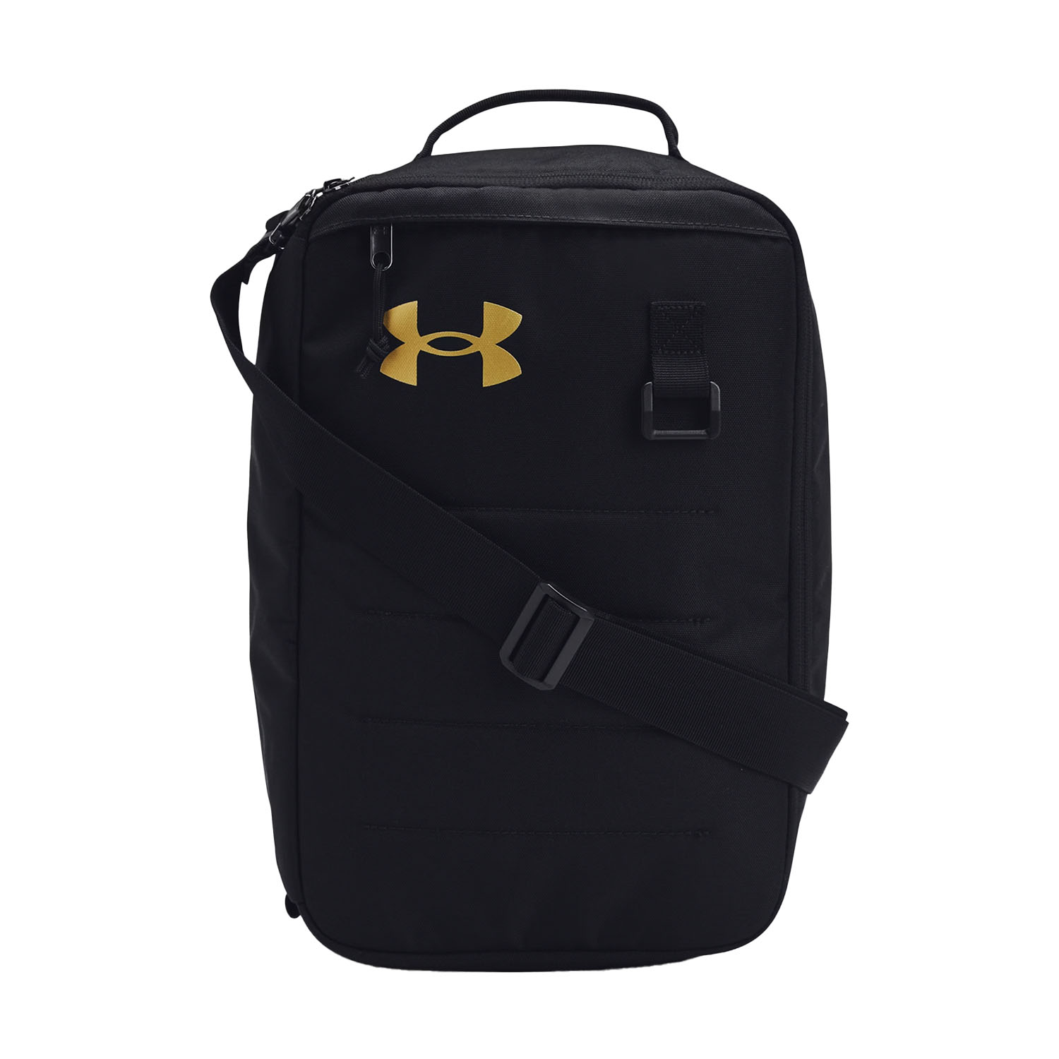 Under Armour Contain Borsa Portascarpe - Black/Metallic Gold