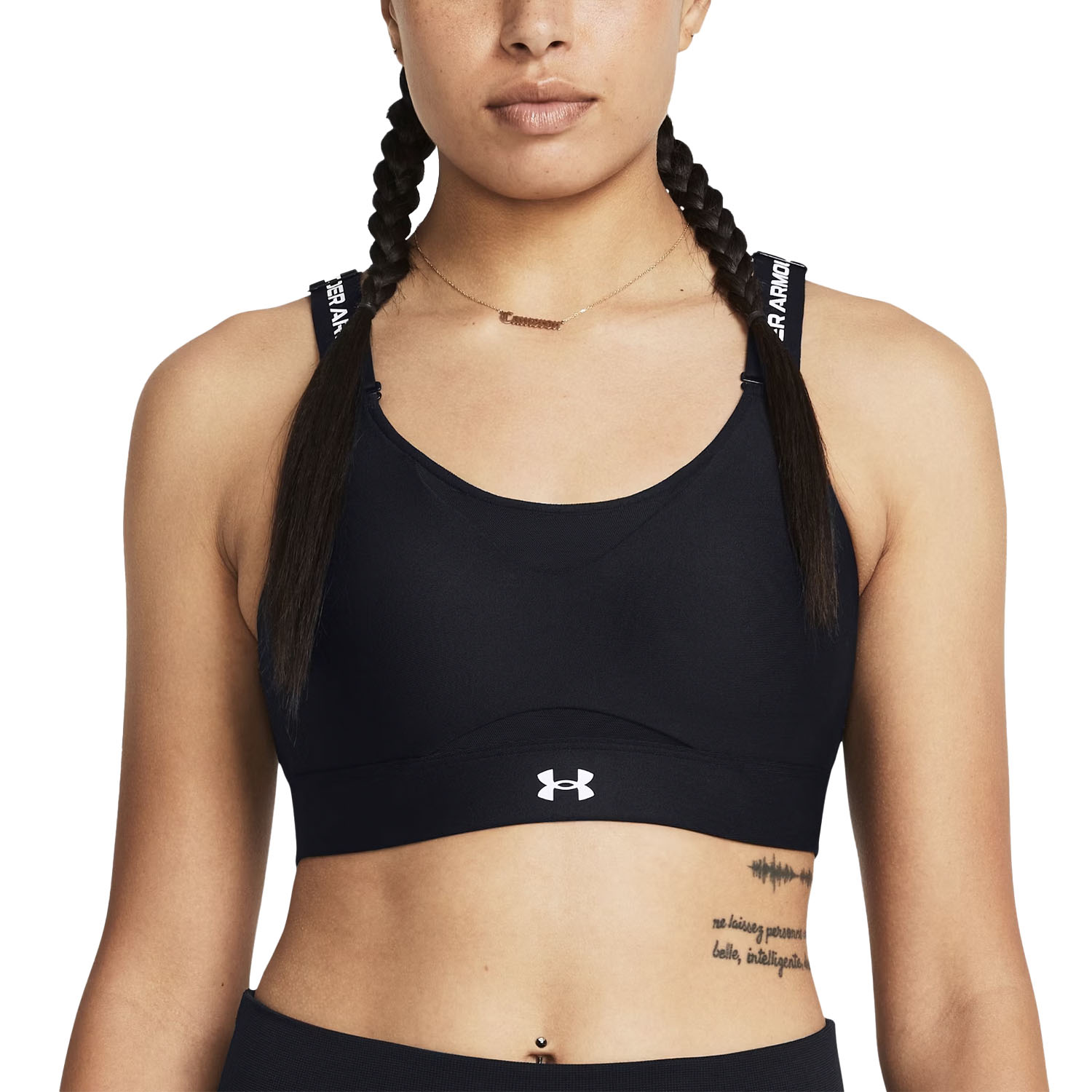 Under Armour Infinity High 2.0 Sujetador Deportivo - Black