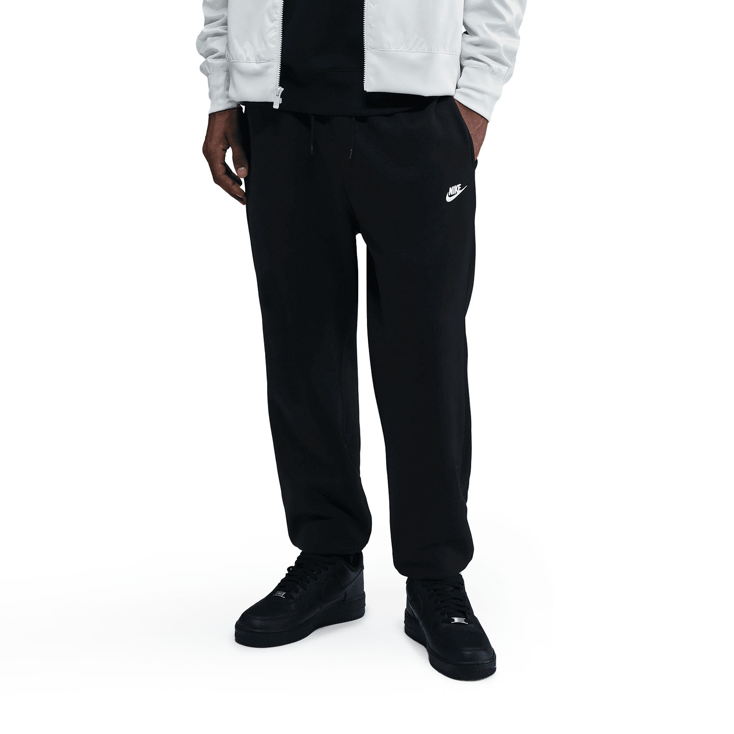 Nike Club Pantaloni - Black/White