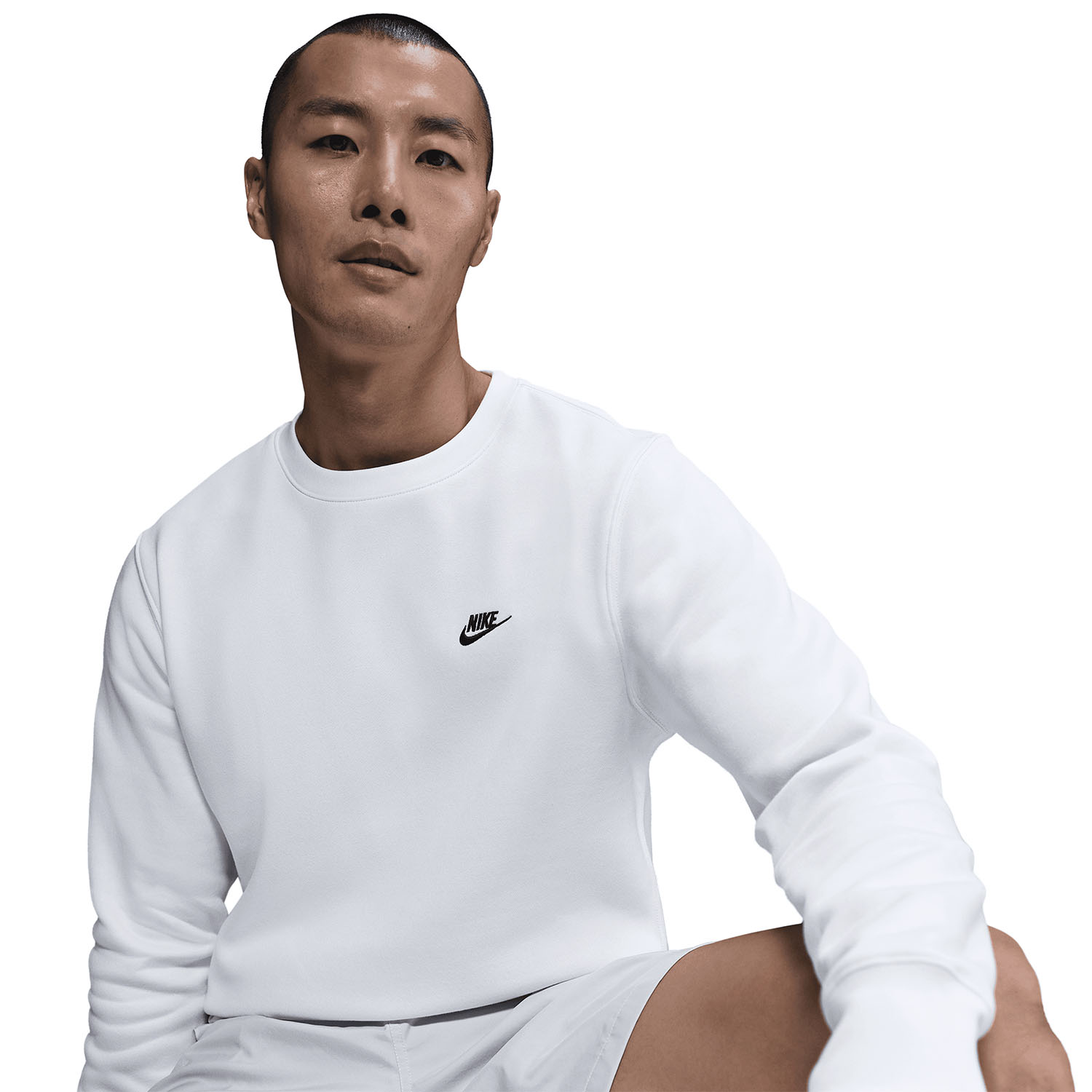 Nike Club Shirt - White/Black