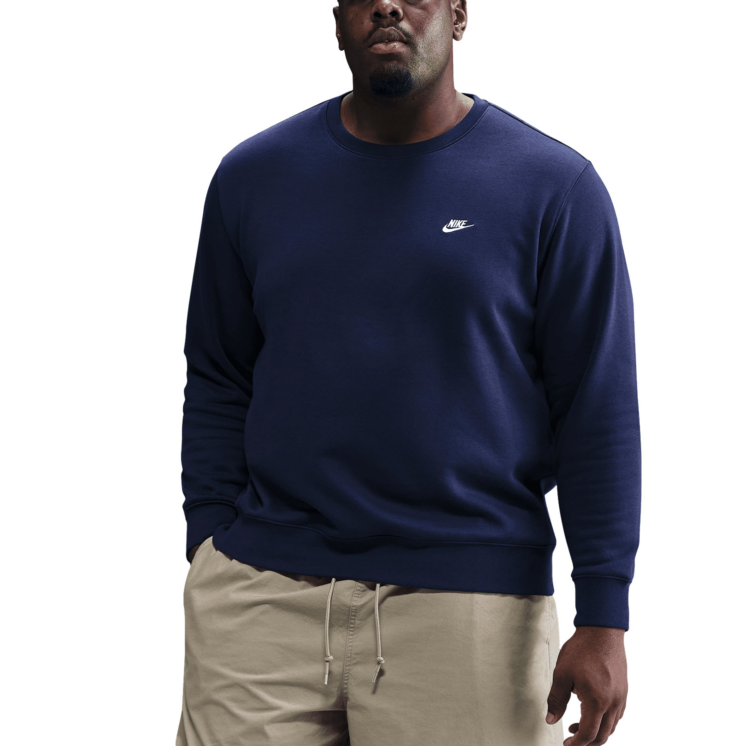 Nike Club Shirt - Obsidian/White