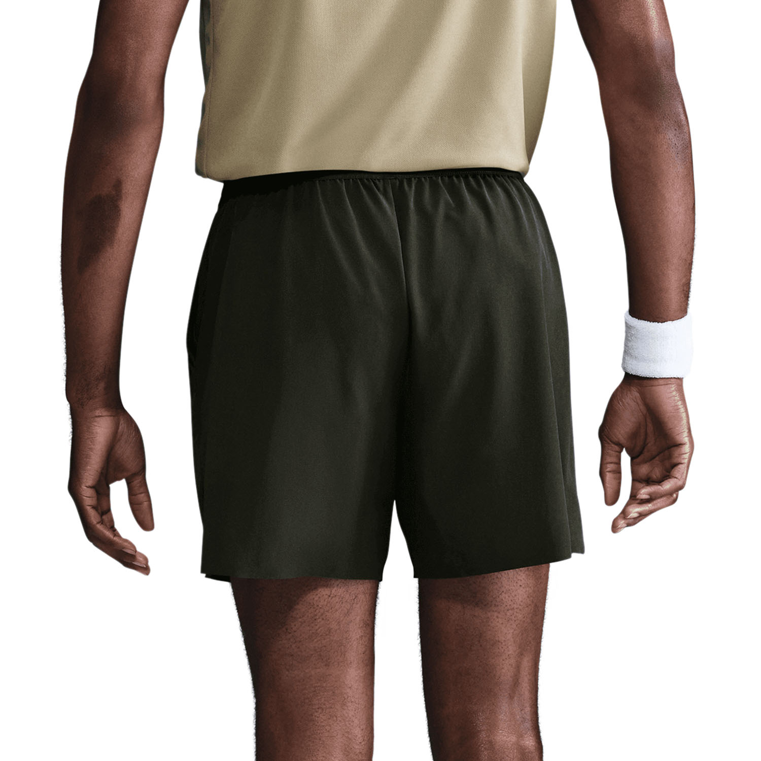 Nike Court Slam 6in Men's Padel Shorts - Sequoia/White