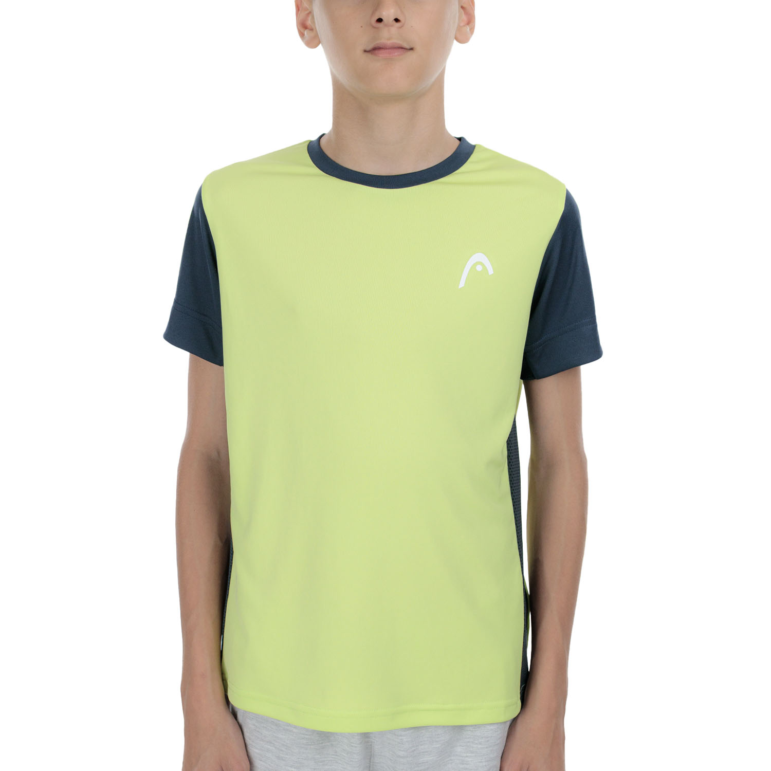 HEAD Slice Pro Maglietta Bambino - Lightlime