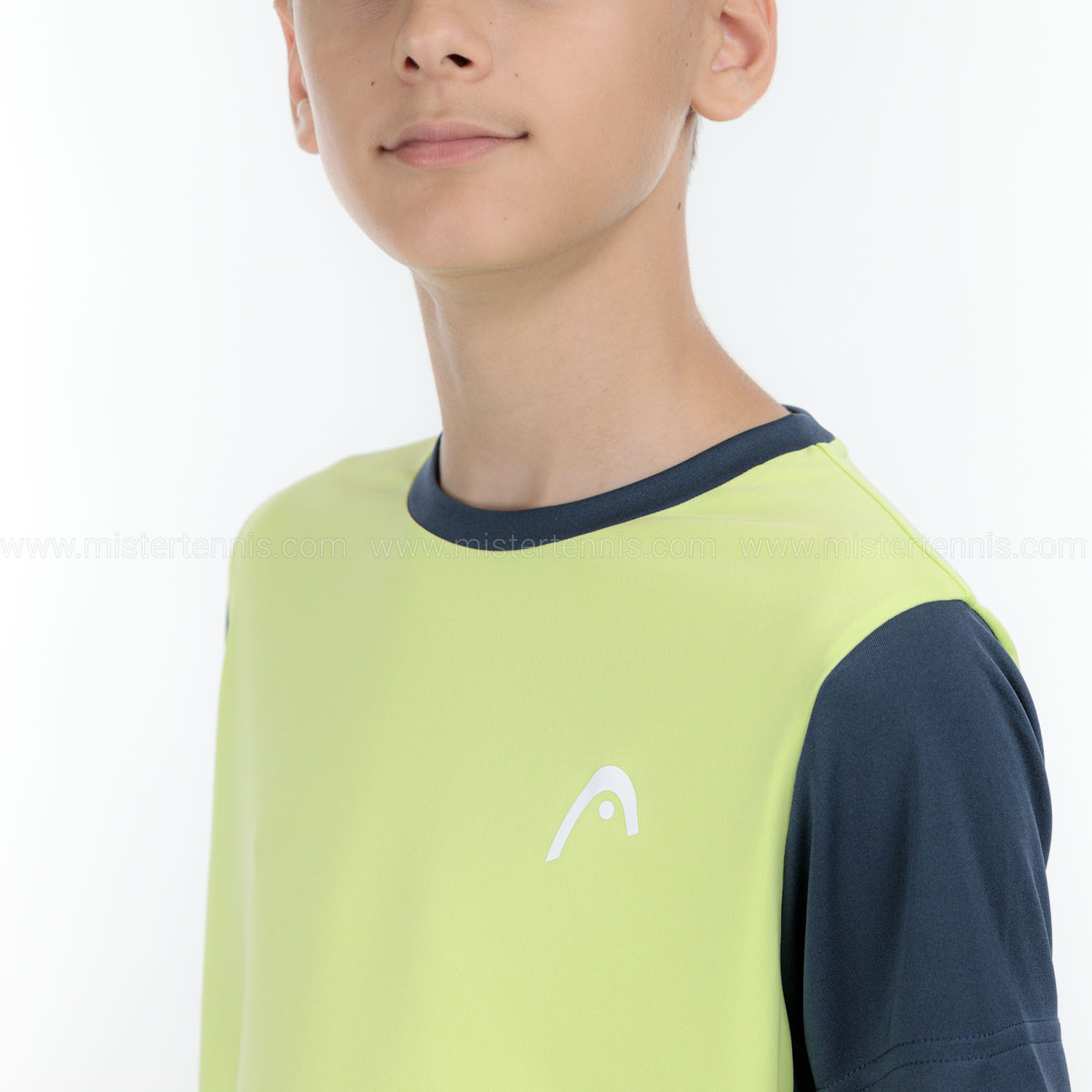HEAD Slice Pro Maglietta Bambino - Lightlime