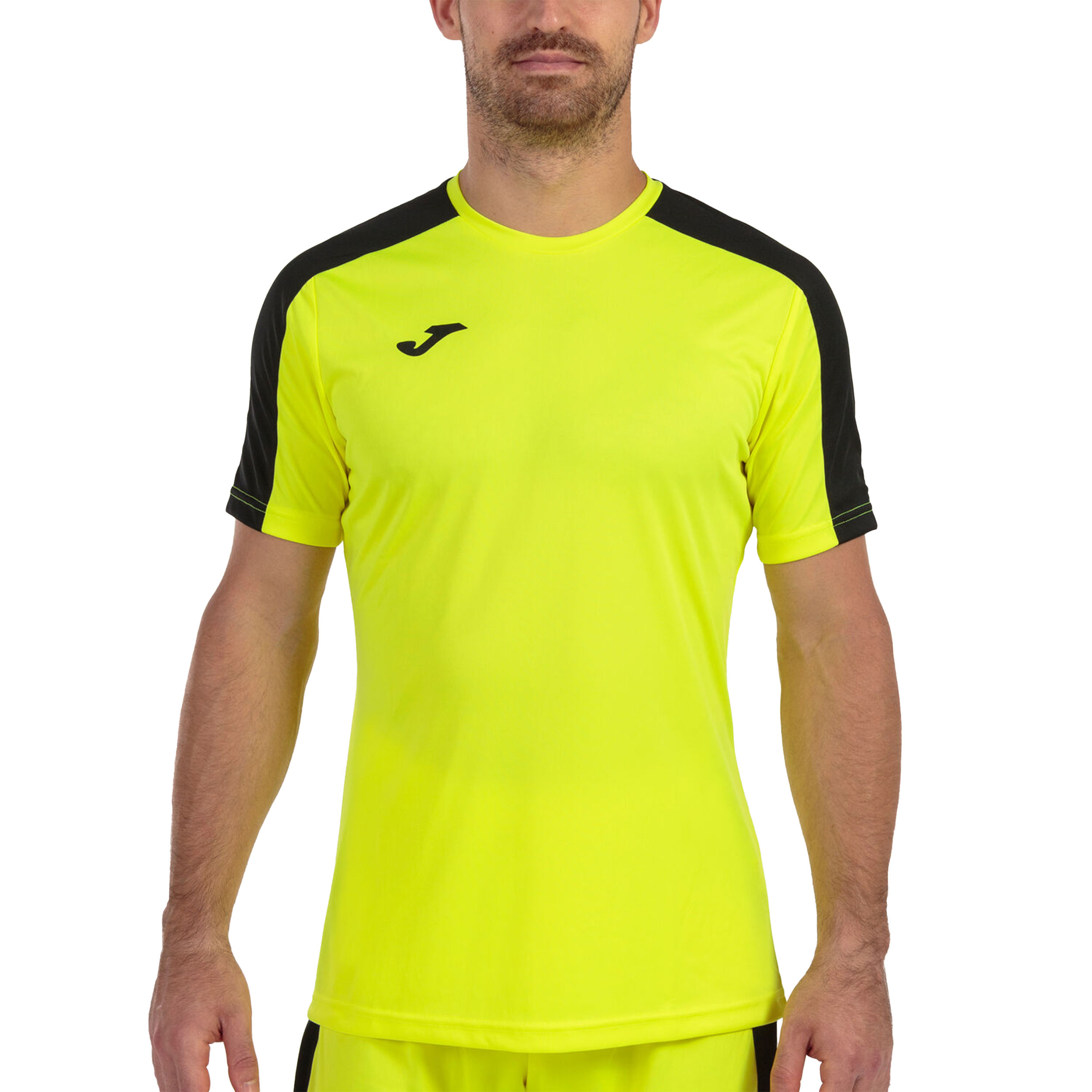 Joma Academy III Camiseta - Fluor Yellow/Black