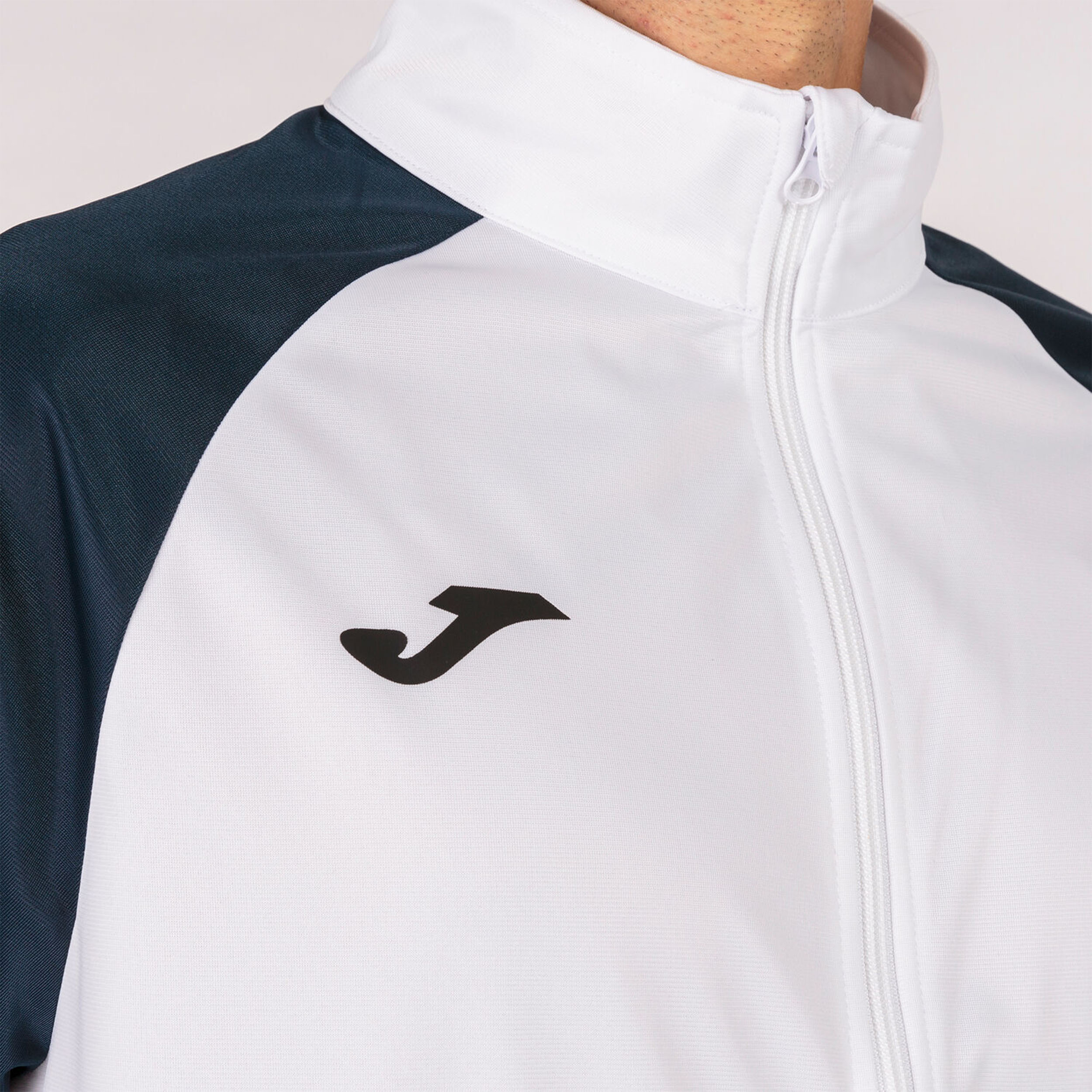 Joma Academy IV Tracksuit - White/Navy