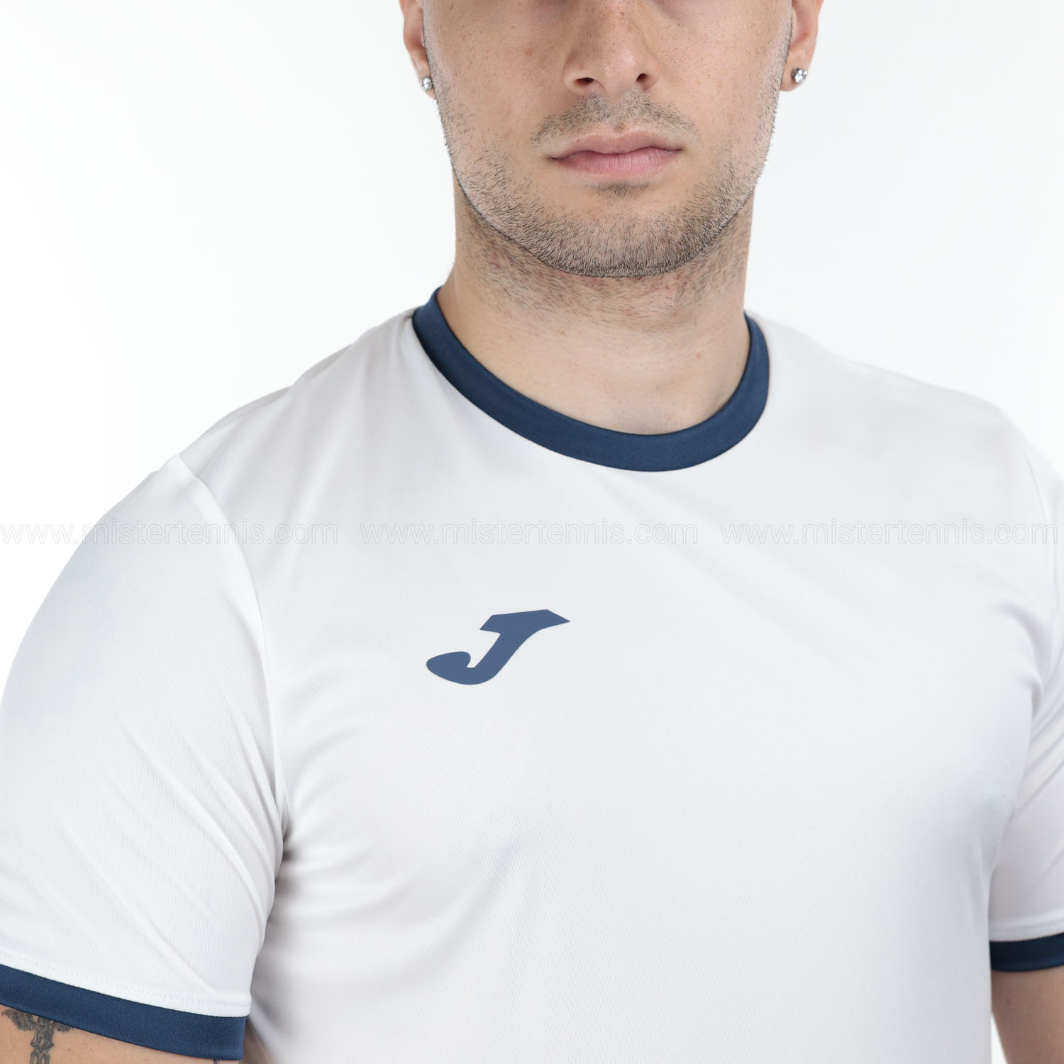 Joma Combi Premium Camiseta - White/Dark Navy