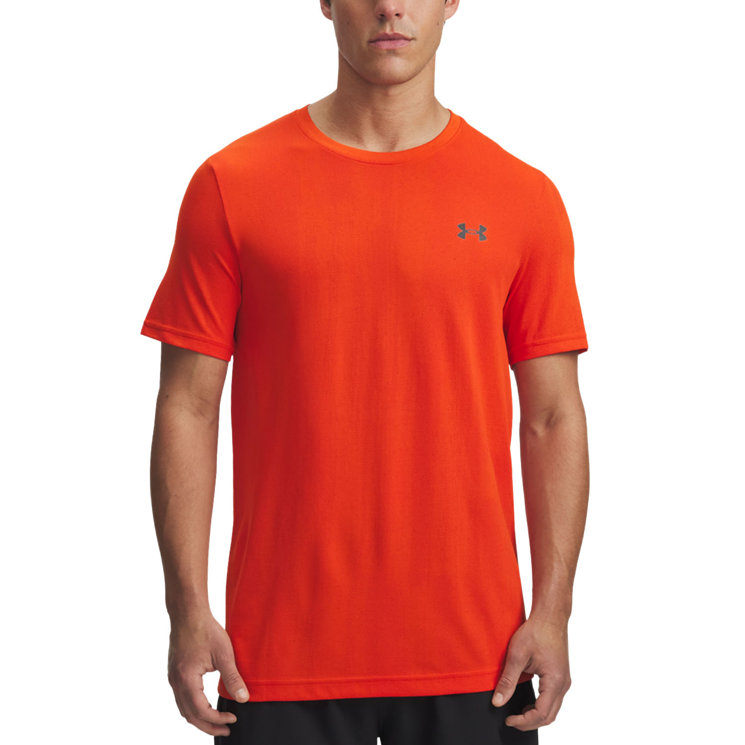 Under Armour Vanish Seamless Novelty Camiseta - Orange Base/Black