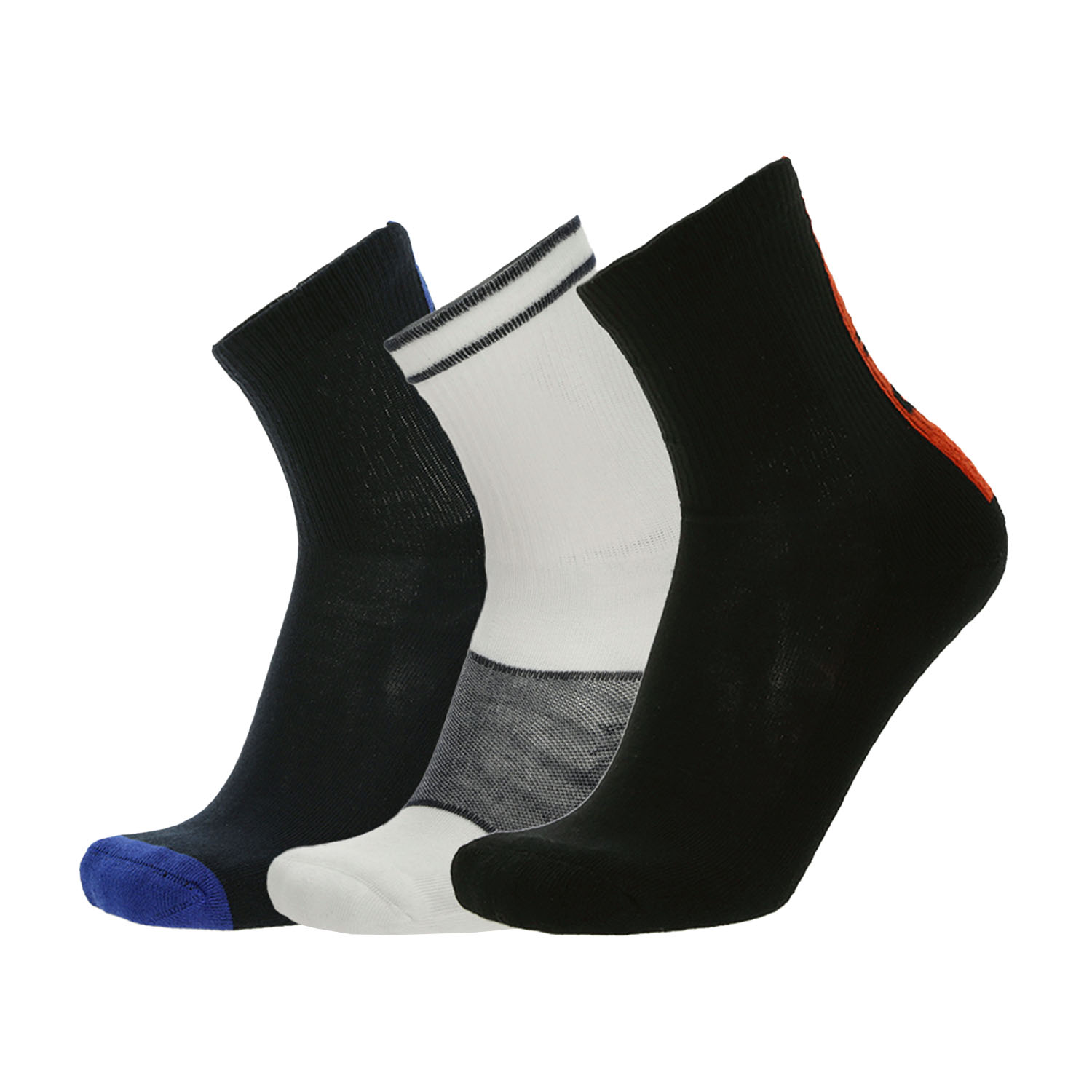 Bullpadel Pro Logo Calcetines - Navy Blue/White/Black