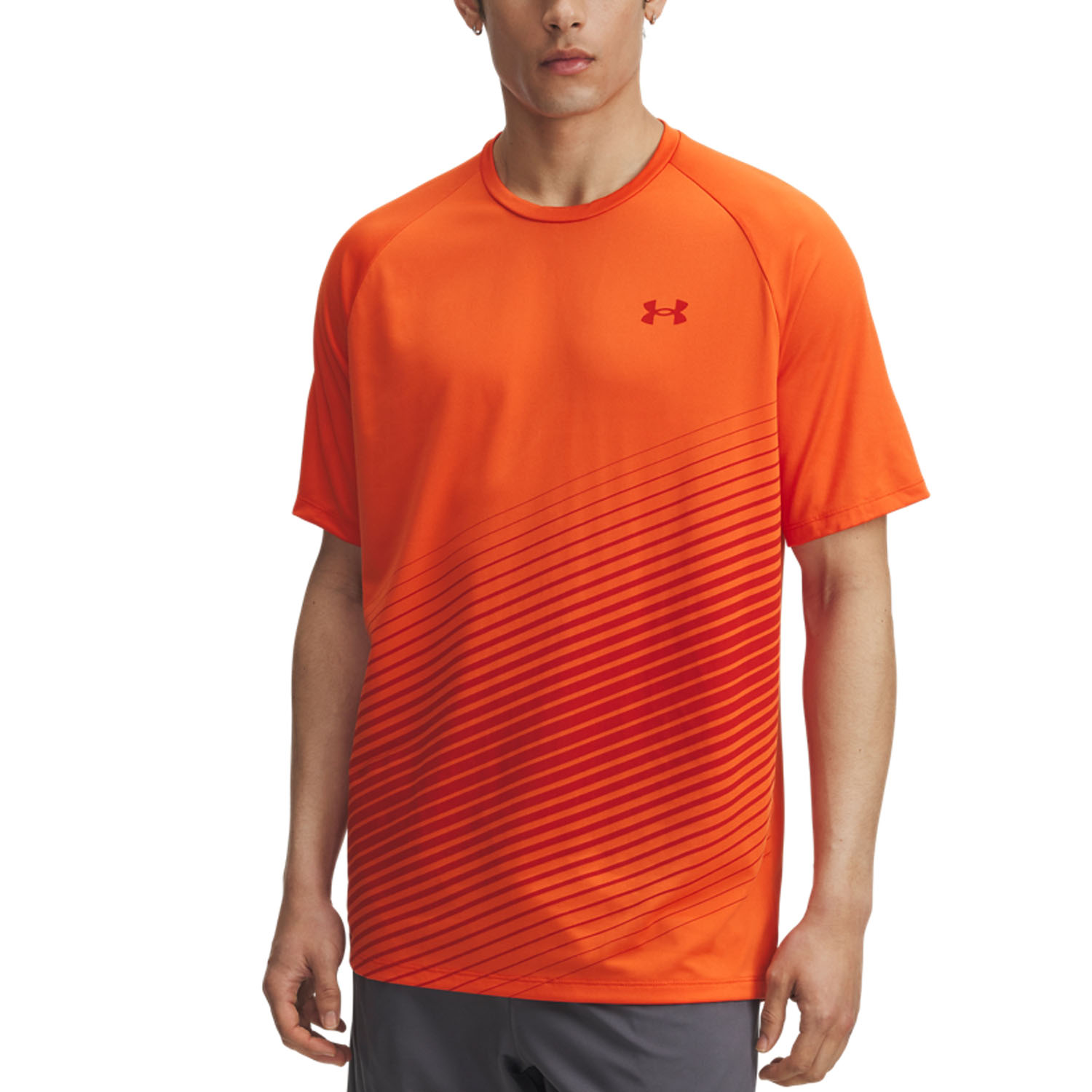 Under Armour Tech Fade Camiseta - Orange Base/Surplus Orange