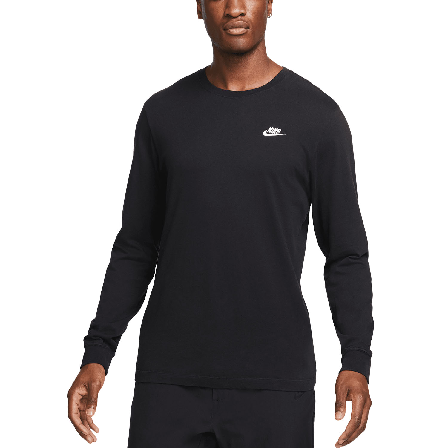 Nike Club Logo Maglia - Black/White