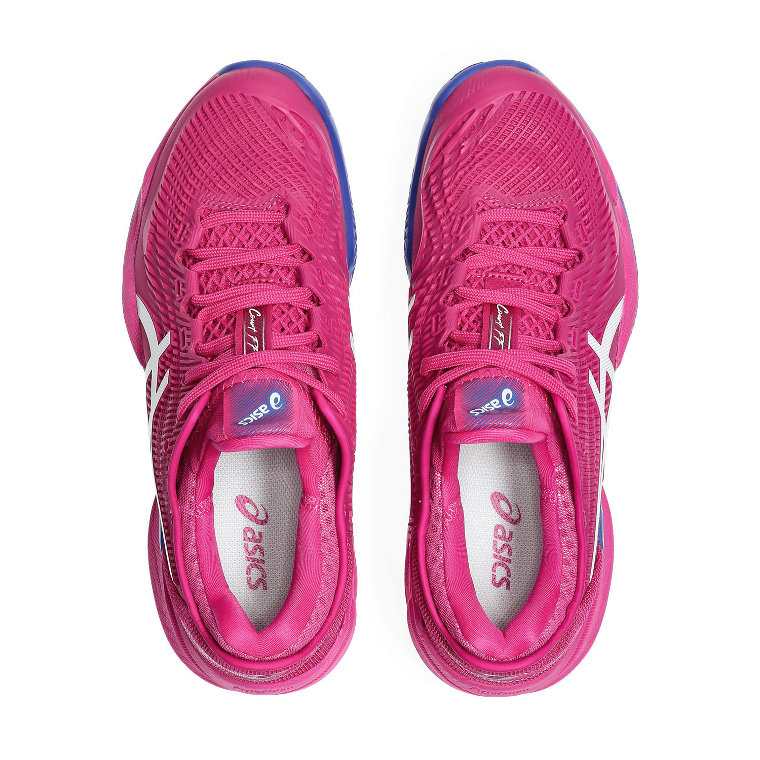 ASICS Court FF 3 Clay Women's Tennis Shoes - Bright Rose/White