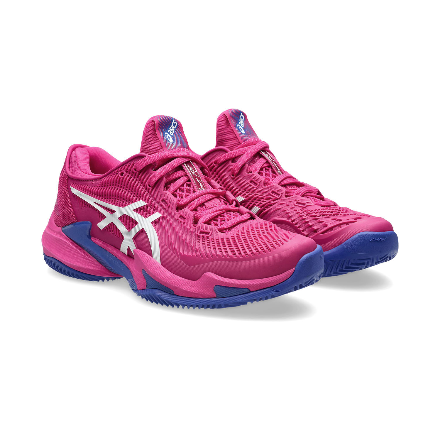 ASICS Court FF 3 Clay Women's Tennis Shoes - Bright Rose/White