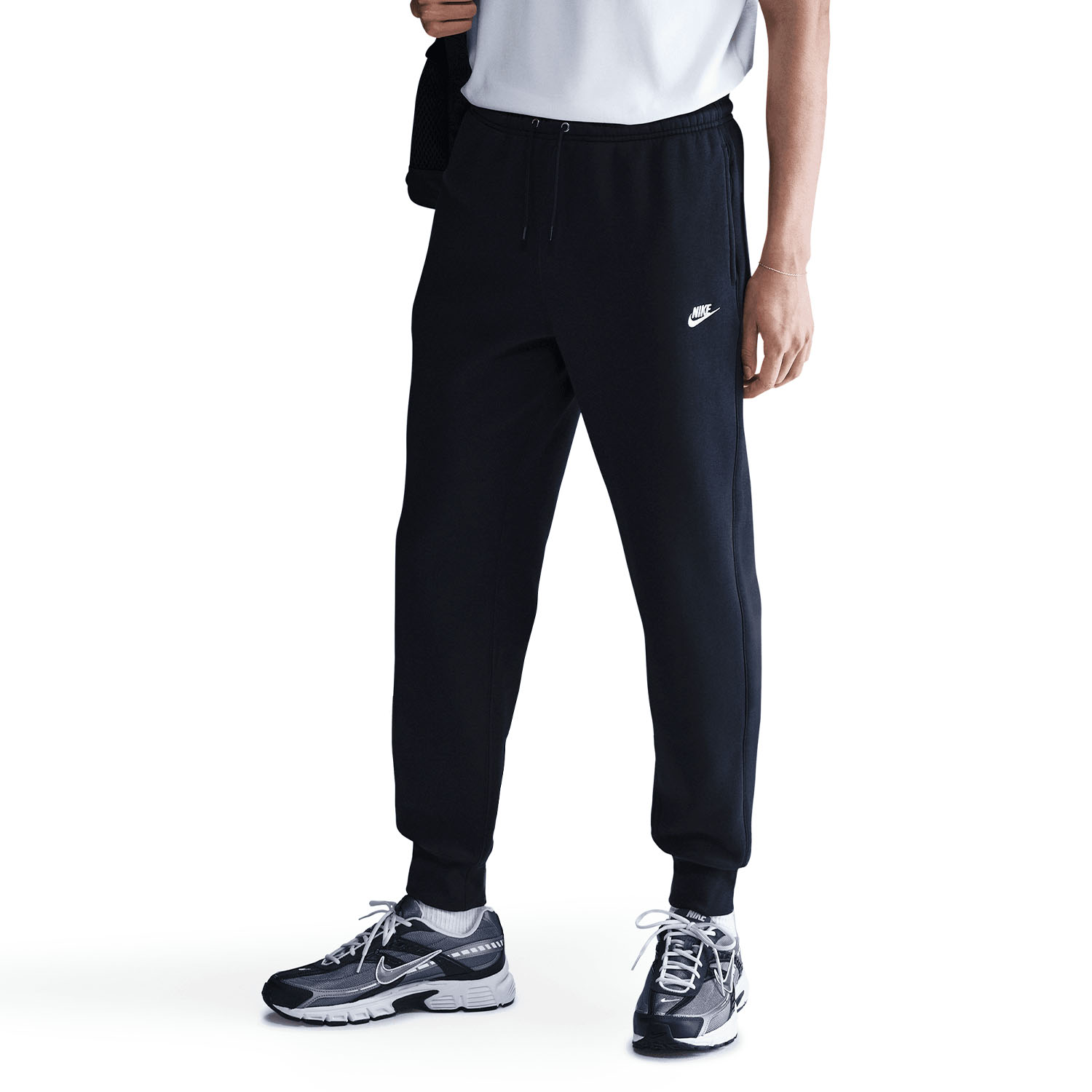 Nike Club Pantaloni - Obsidian/White