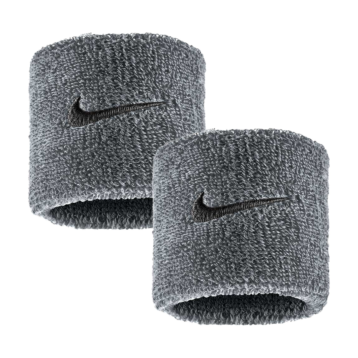 Nike Swoosh Classic Polsini Corti - Cool Grey/Black