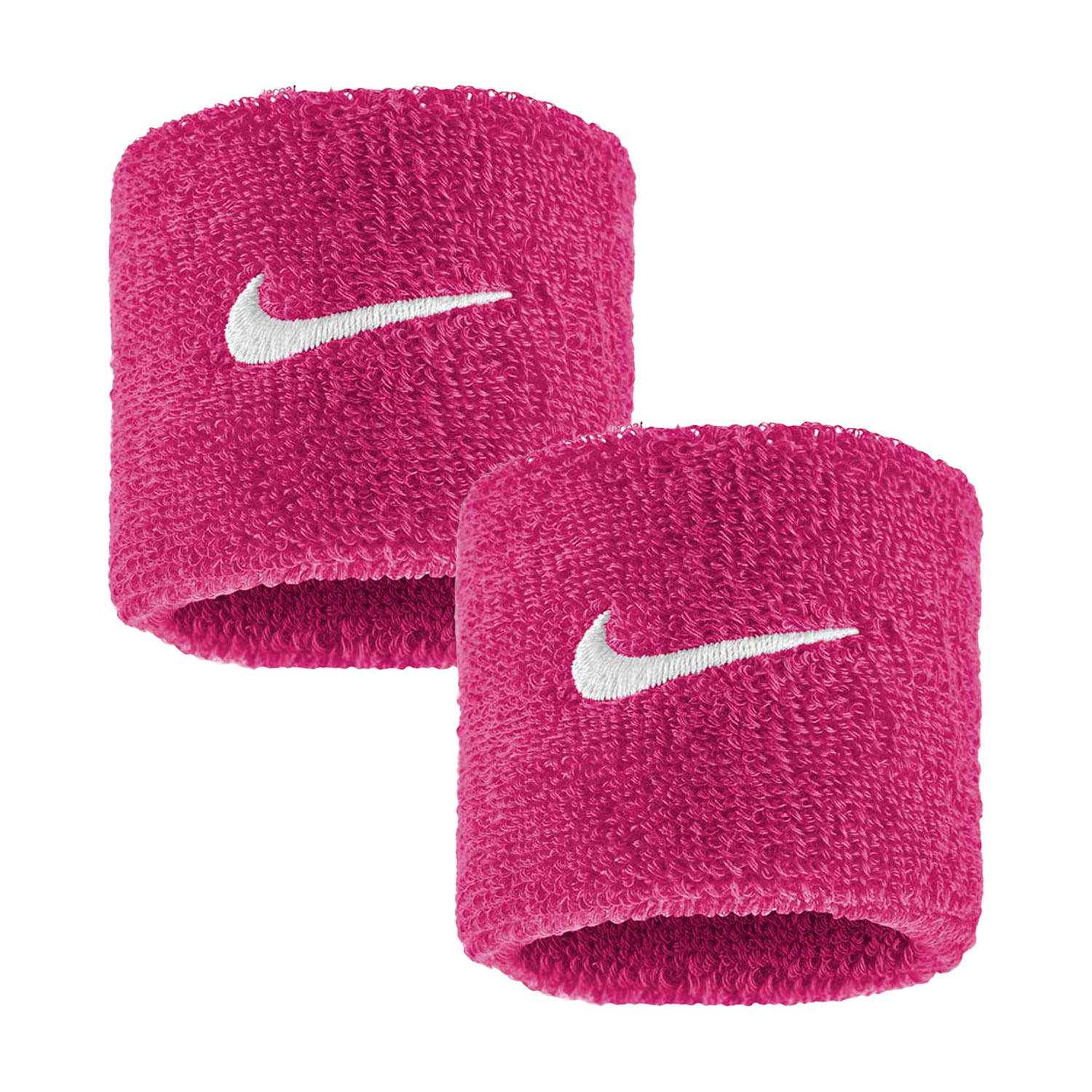 Nike Swoosh Classic Polsini Corti - Vivid Pink/White