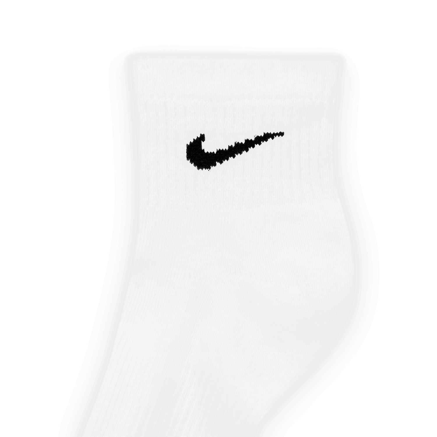 Nike Everyday Plus Cushioned Logo x 3 Calze - White/Black