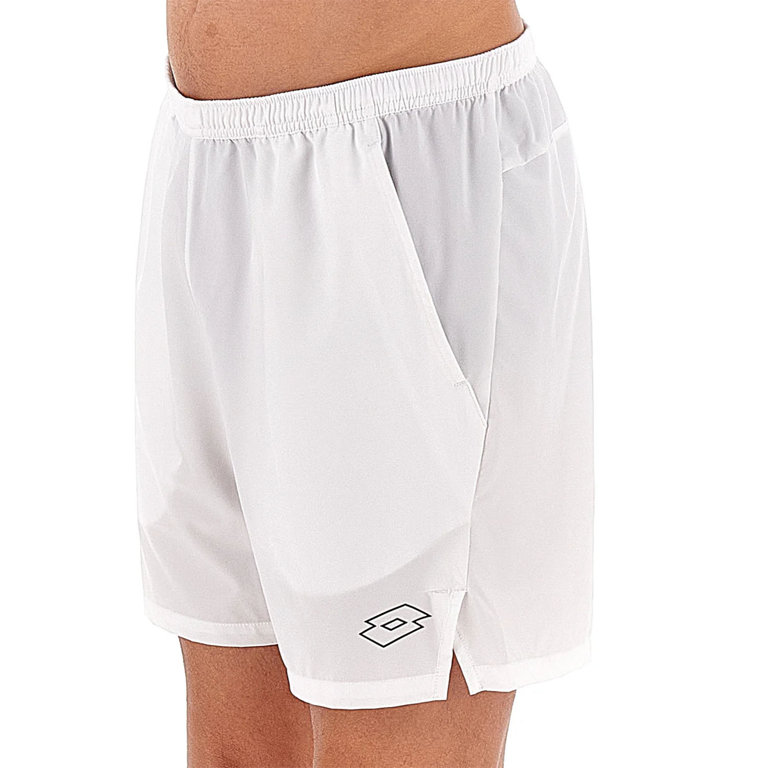 Lotto Tech I 7in Shorts - Bright White/All Black