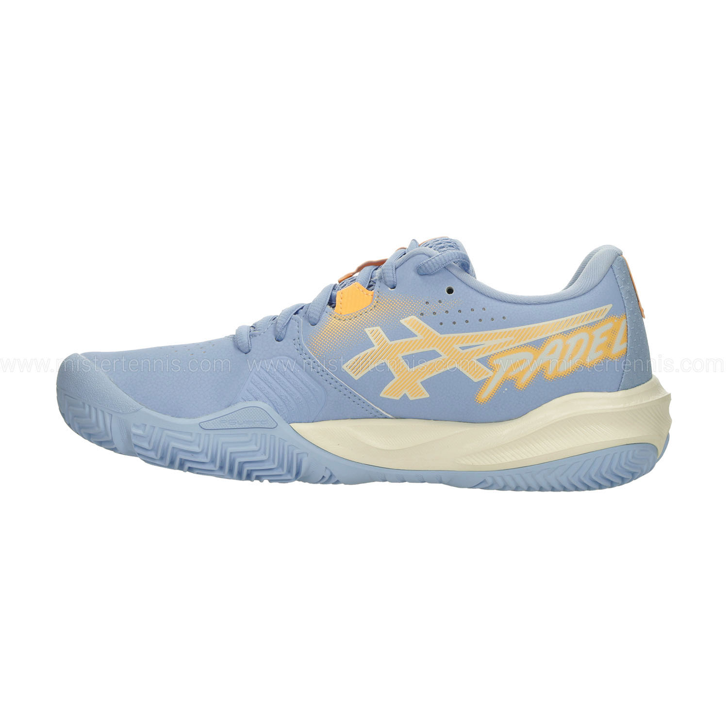ASICS Gel Challenger 15 Padel - Stone Wash/Orange Glow