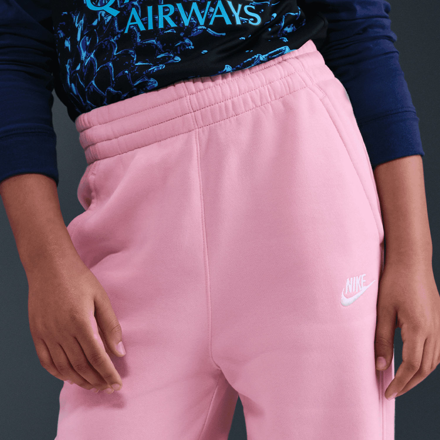 Nike Court Club Pantalones Niña - Med Soft Pink/White