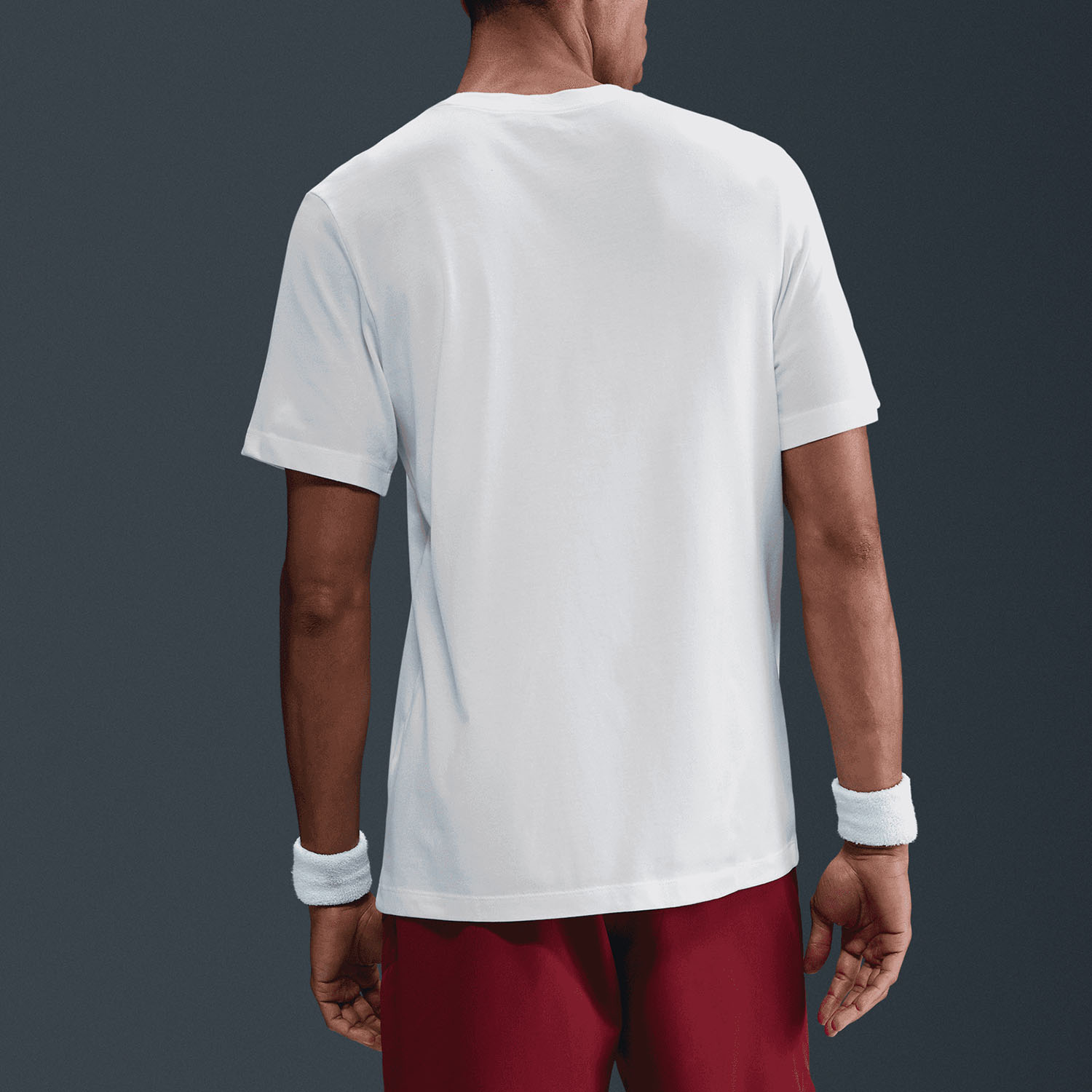 Nike Dri-FIT Court Men's Padel T-Shirt - White