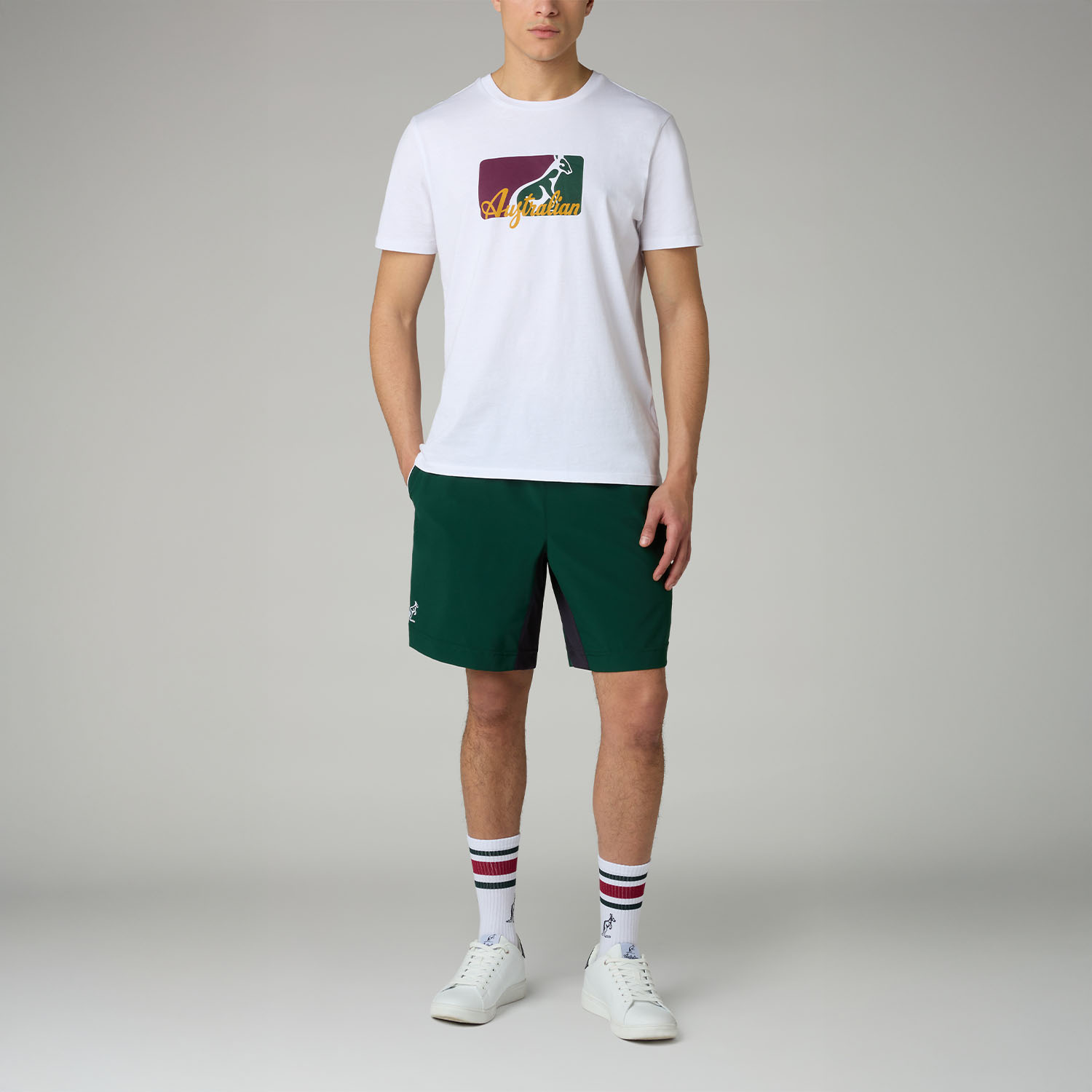 Australian League Camiseta - Bianco/Giallo