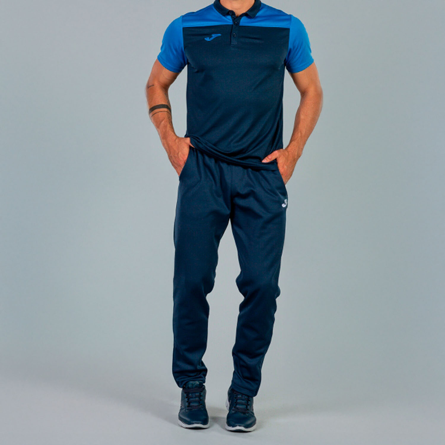 Joma Hobby II Polo - Navy/Royal