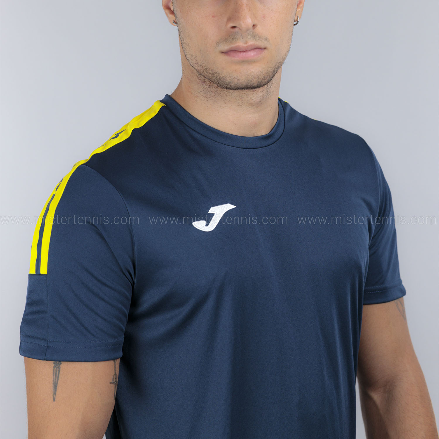 Joma Olimpiada Camiseta - Navy/Yellow