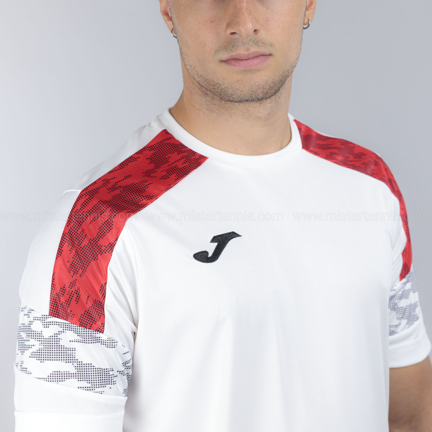 Joma Championship VIII Camiseta - White/Red
