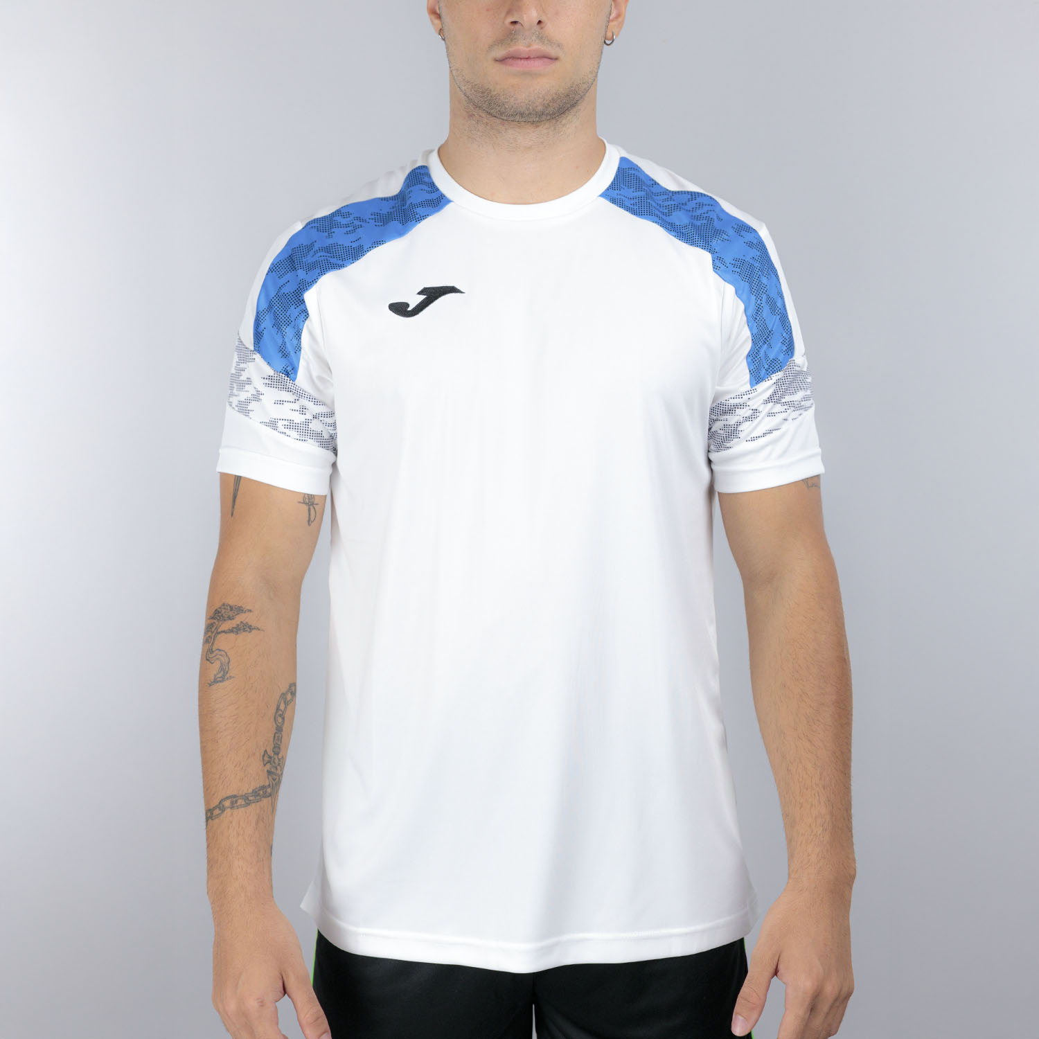 Joma Championship VIII Camiseta - White/Royal Blue