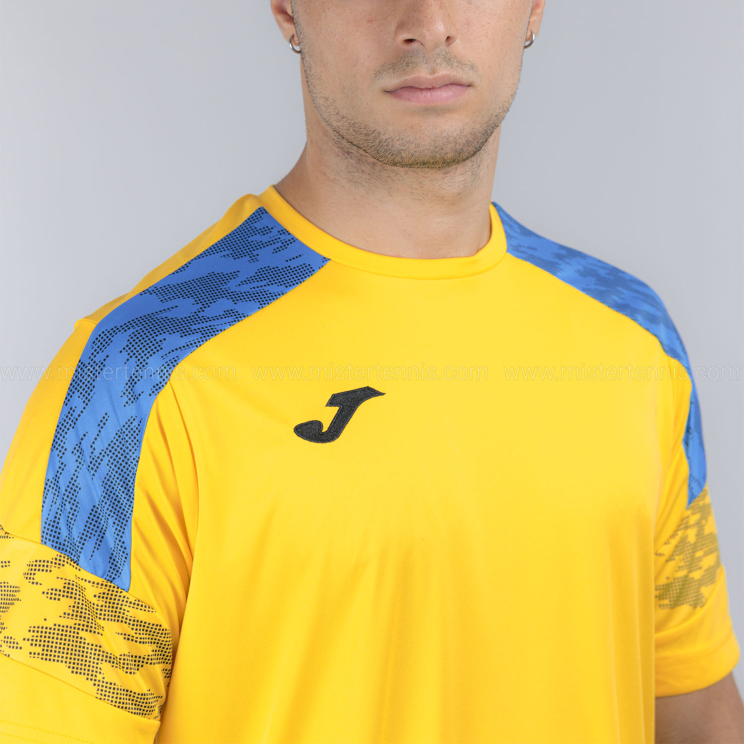 Joma Championship VIII Camiseta - Yellow/Royal Blue