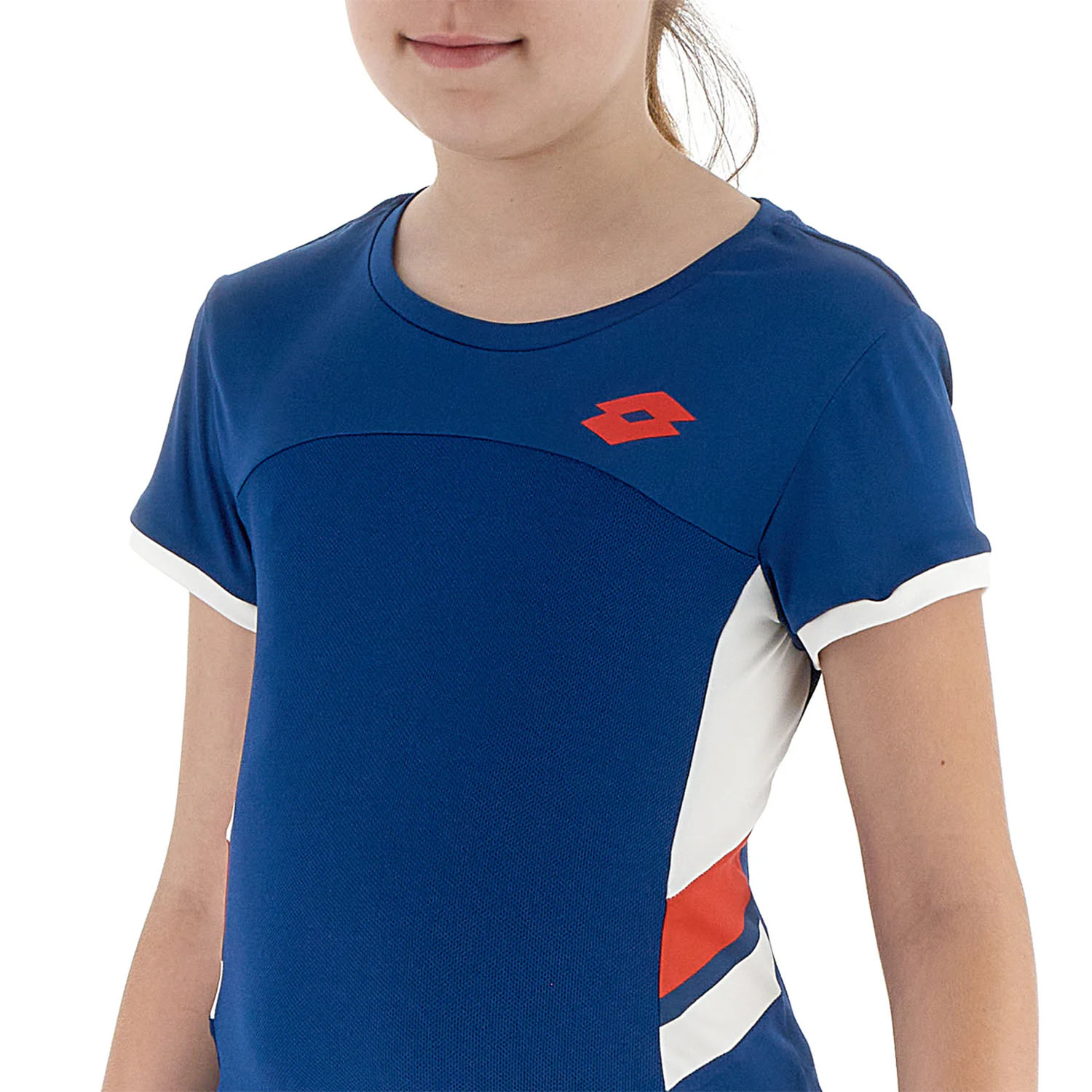 Lotto Squadra III Maglietta Bambina - Blue